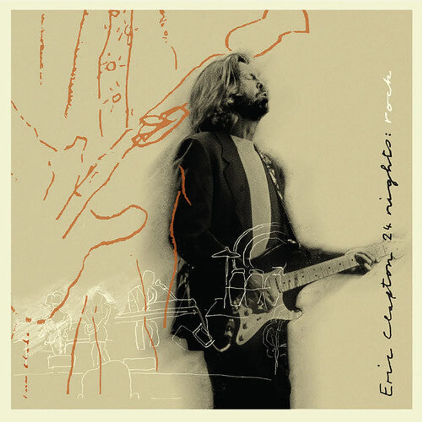 Eric Clapton LP Vinyl - 24 Nights: Rock