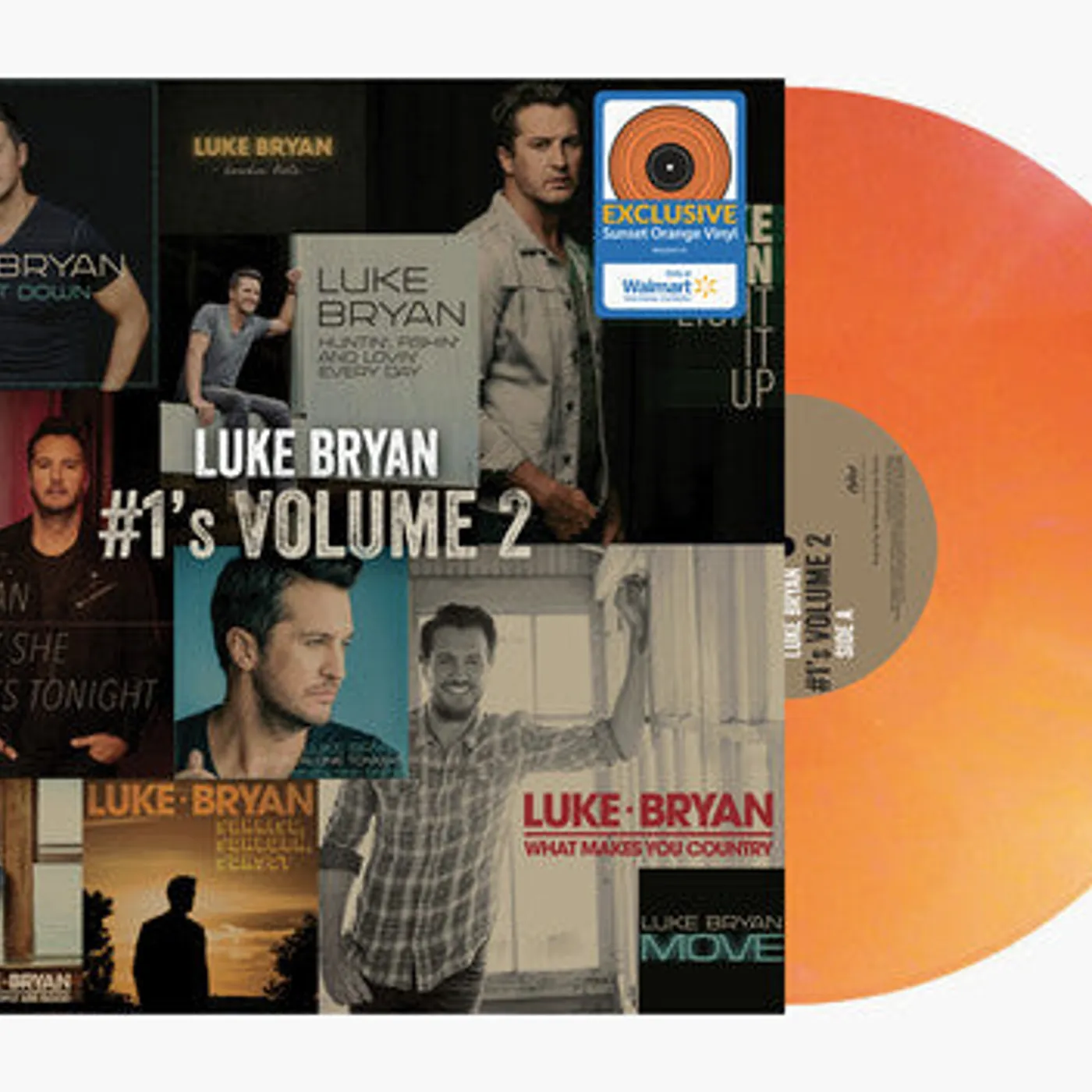 Luke Bryan LP Vinyl - #1'S Volume 2