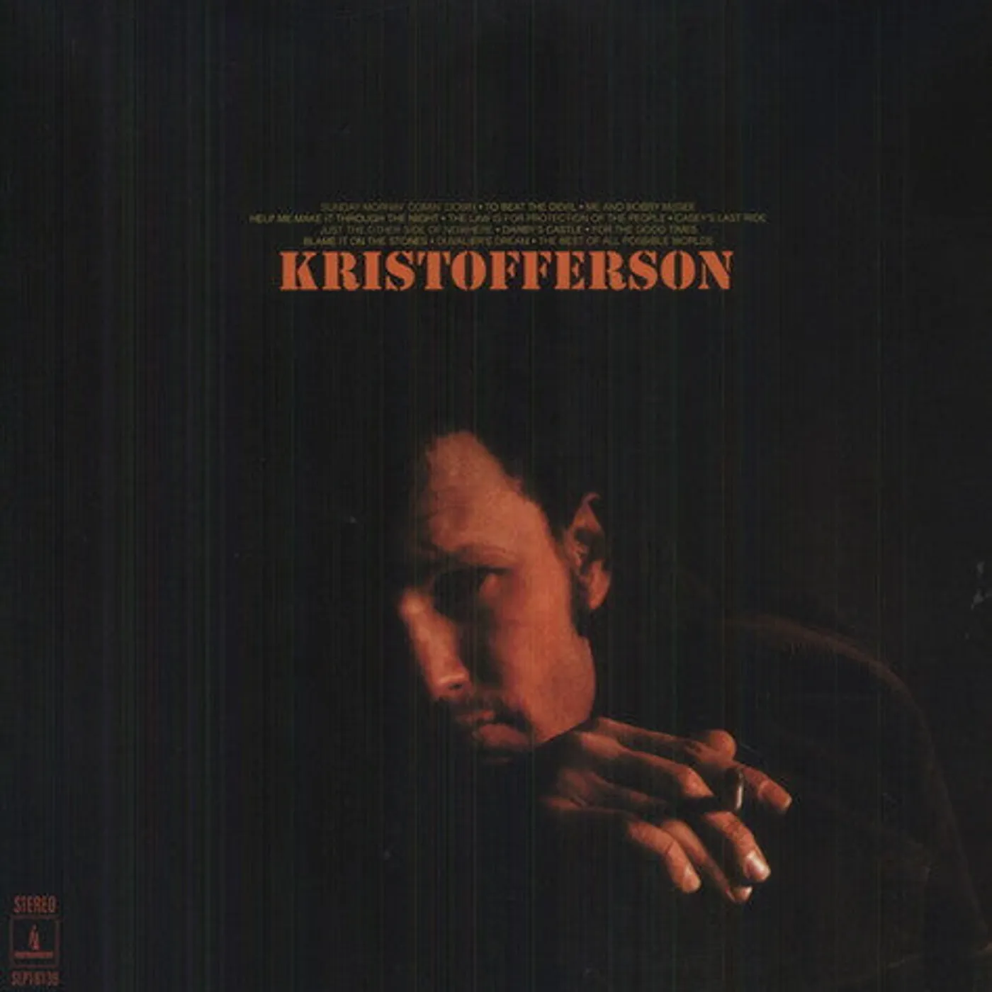 Kris Kristofferson LP Vinyl - Kristofferson (Ogv)