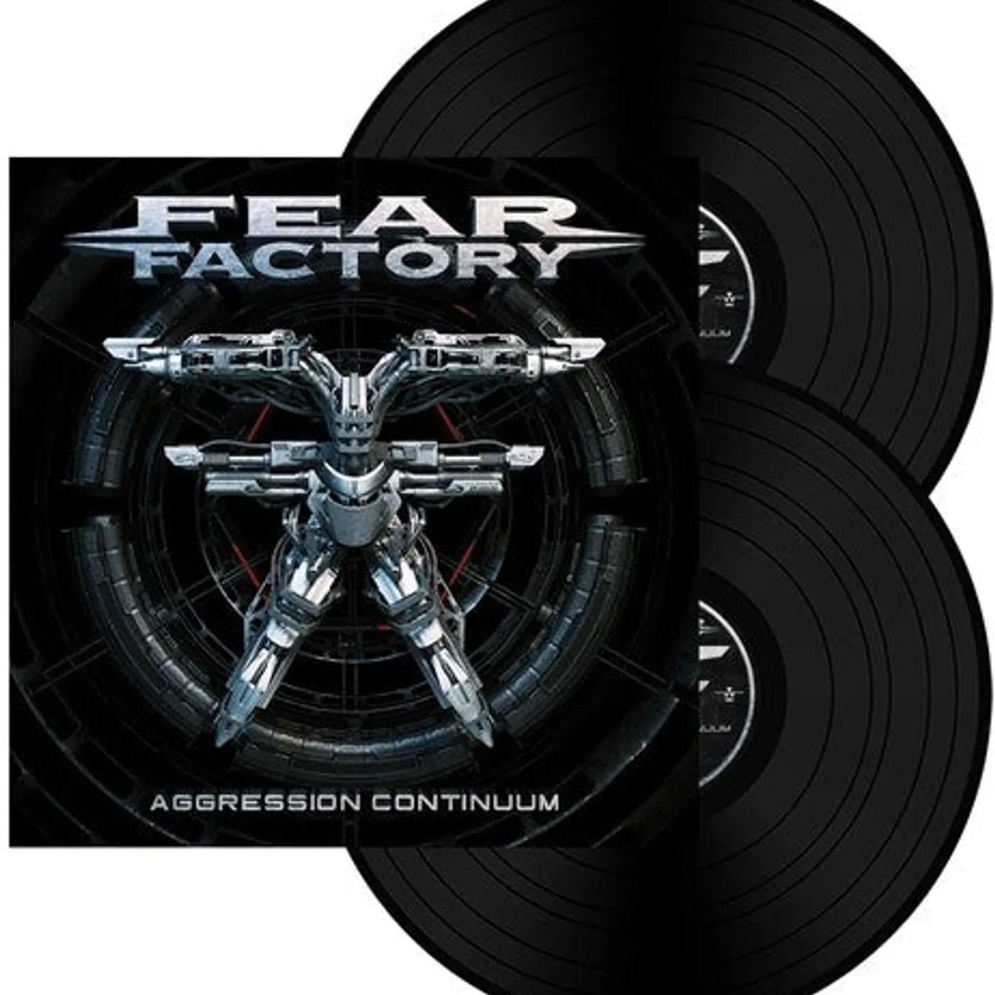Fear Factory LP Vinyl - Aggression Continuum (Blk) (Gate Fold)