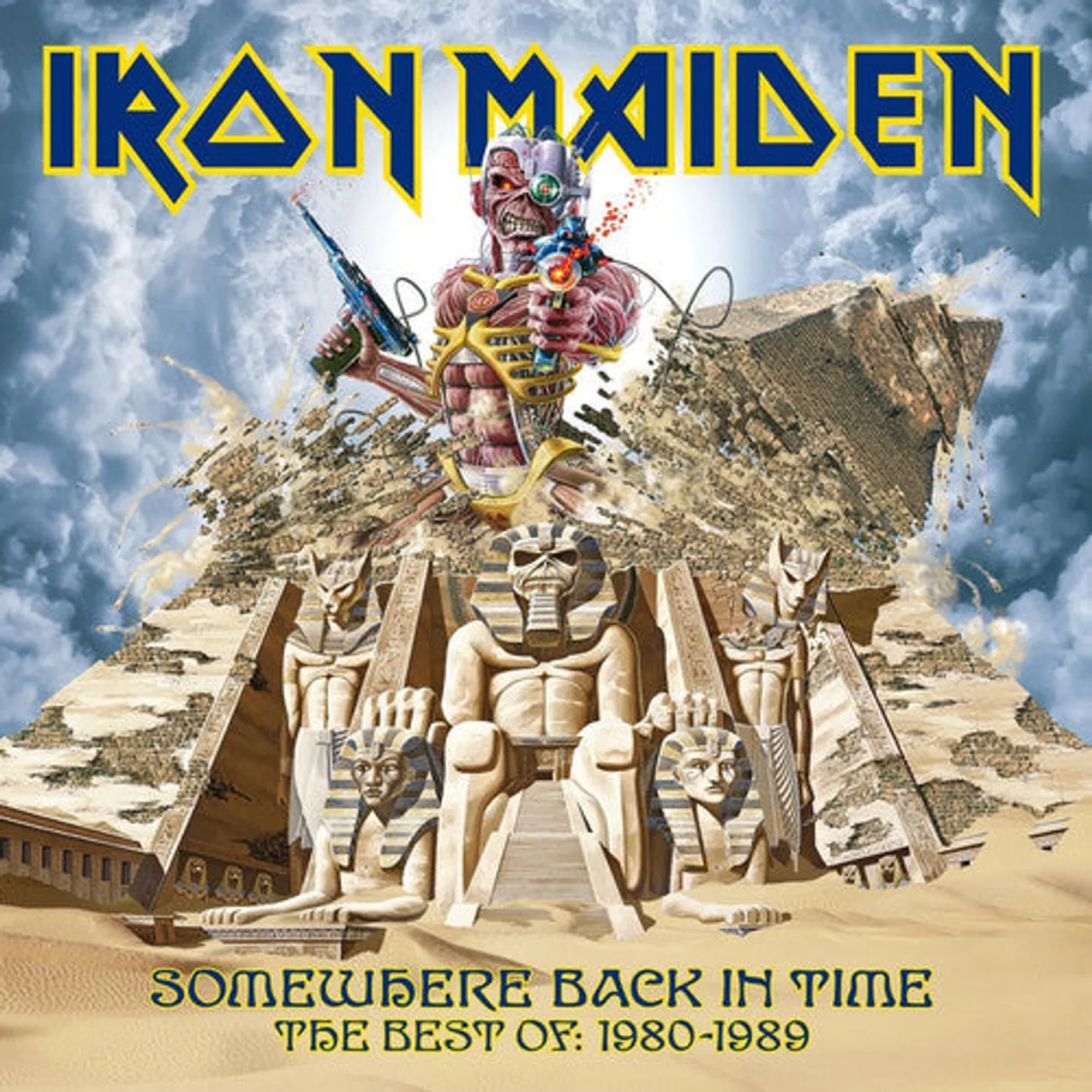 Iron Maiden LP Vinyl - Somewhere Back In Time (Can)