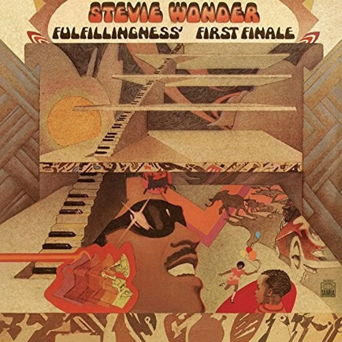 Stevie Wonder LP Vinyl - Fulfillingness First Finale