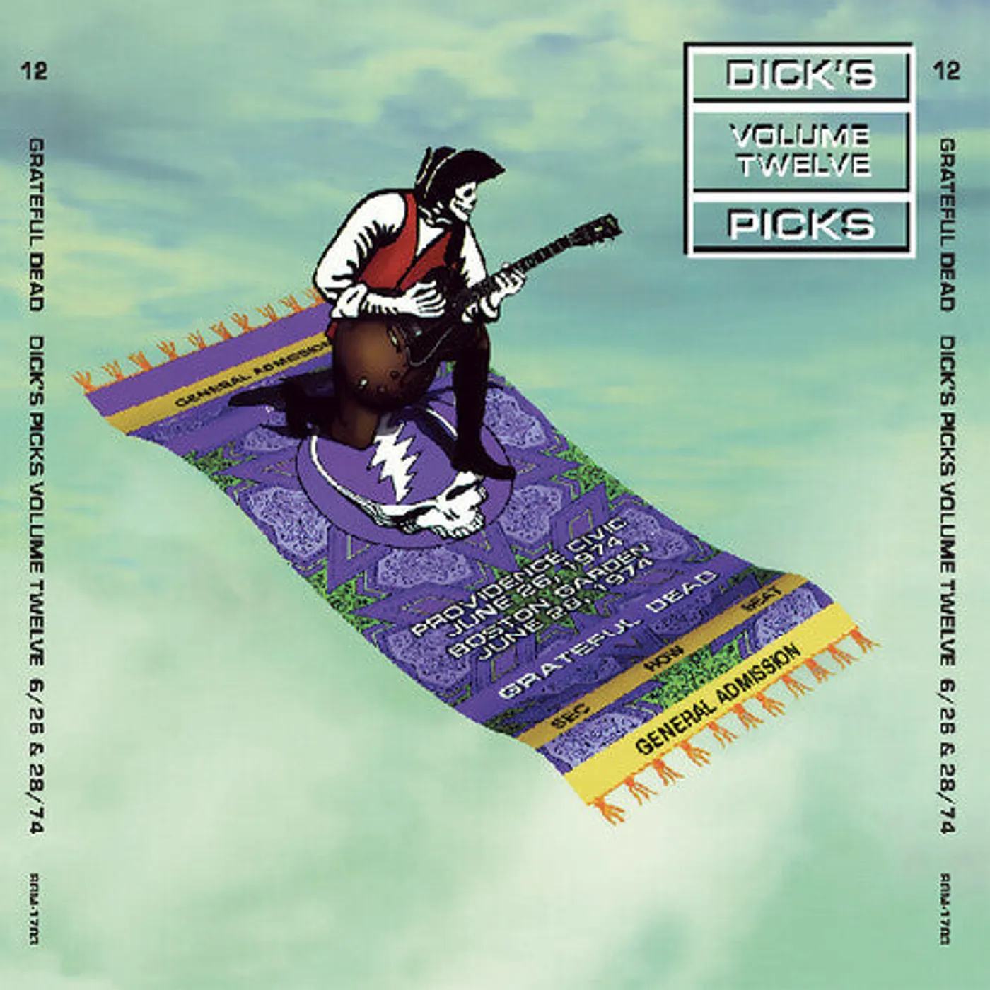 Grateful Dead LP Vinyl - Dicks Picks Vol. 12-Providence Civic Center (Box)