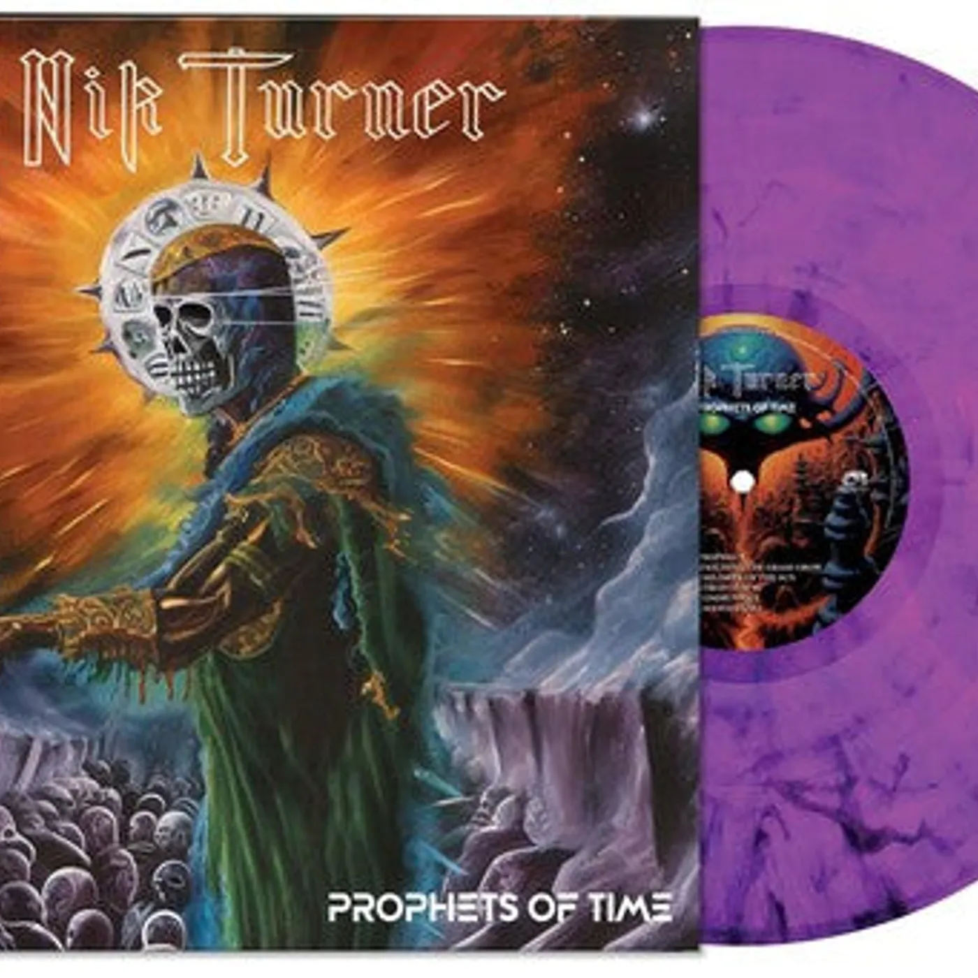 Nik Turner LP Vinyl - Prophets Of Time - Purple Marble (Colv) (Purp)