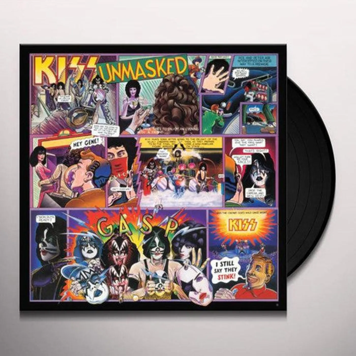 Kiss LP Vinyl - Unmasked