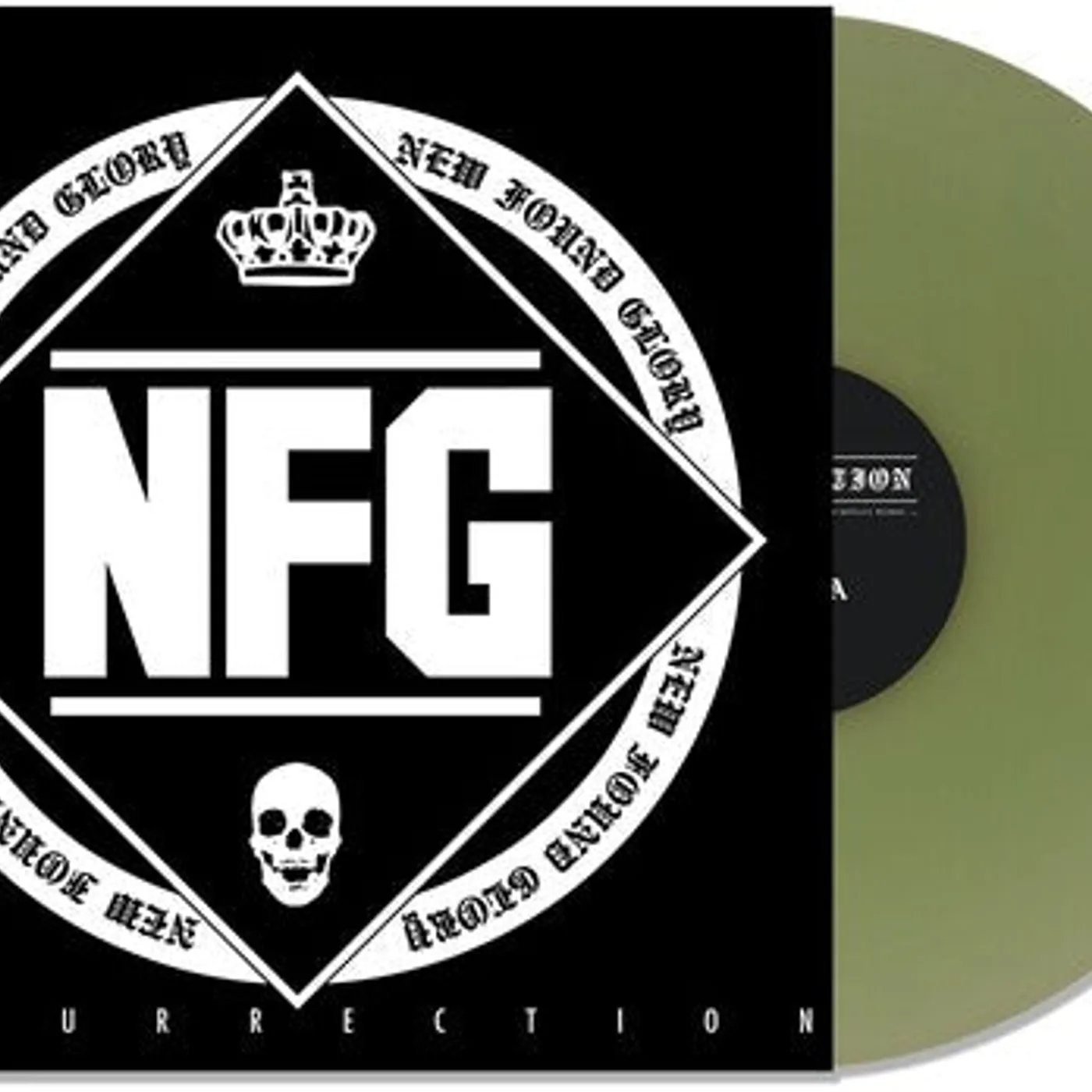 New Found Glory LP Vinyl - Resurrection - Coke Bottle Green (Colv) (Grn)