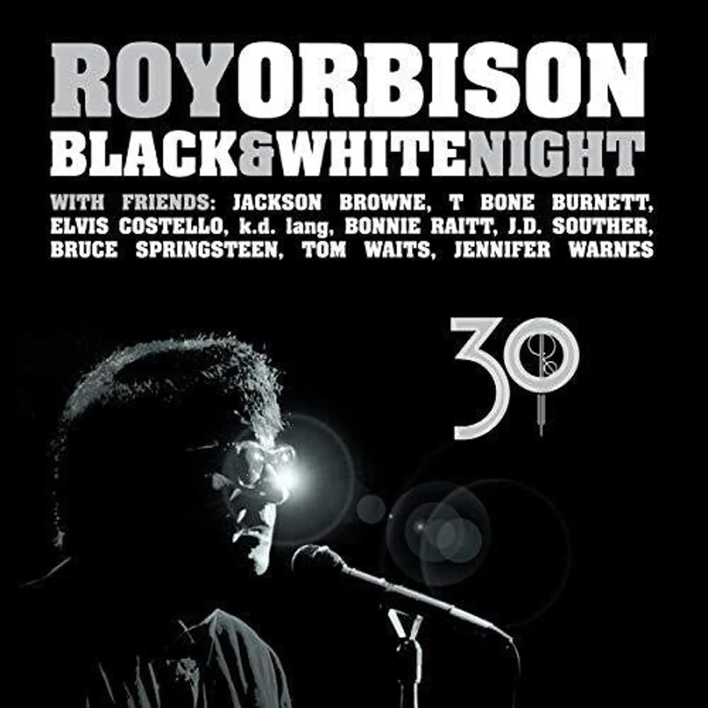 Roy Orbison LP Vinyl - Black & White Night 30 (Gate Fold) (Ofv)