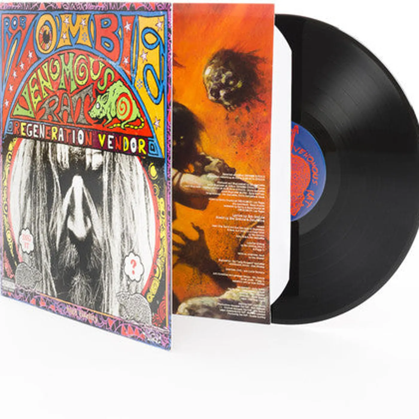 Rob Zombie LP Vinyl - Venomous Rat Regeneration Vendor
