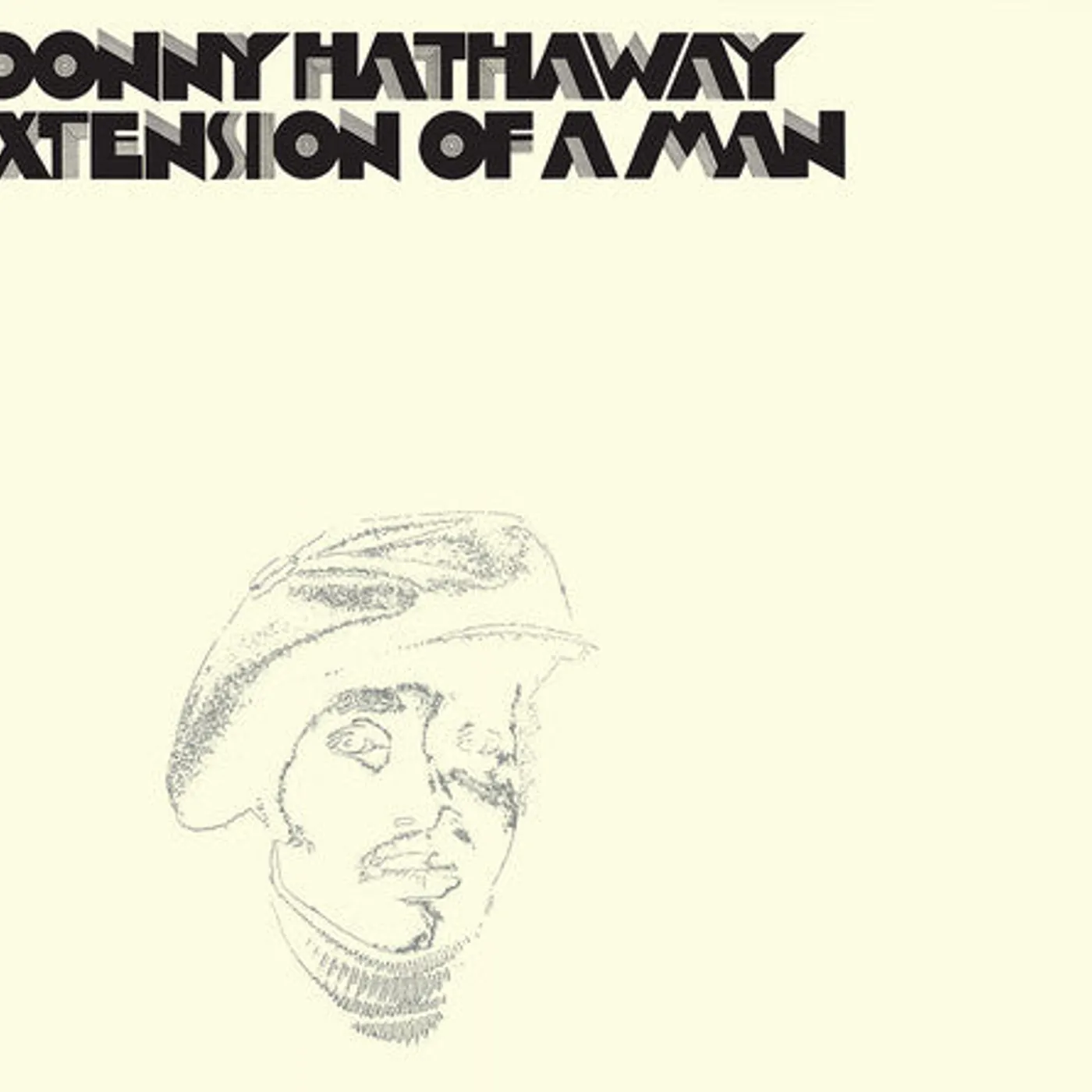 Donny Hathaway LP Vinyl - Extension Of A Man (Ogv)