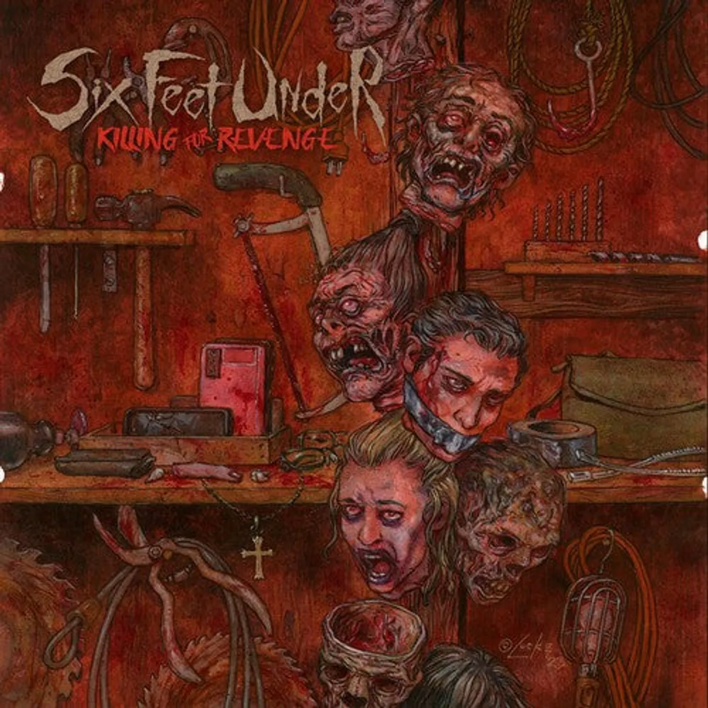 Six Feet Under LP Vinyl - Killing For Revenge