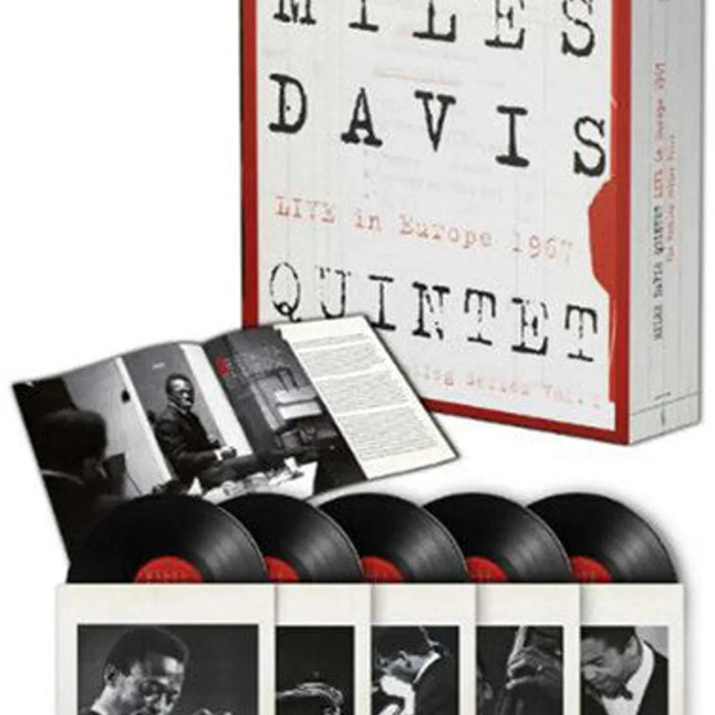 Miles Davis LP Vinyl - Live In Europe 1967 (Bootleg Series 1) (Blk) (Box)