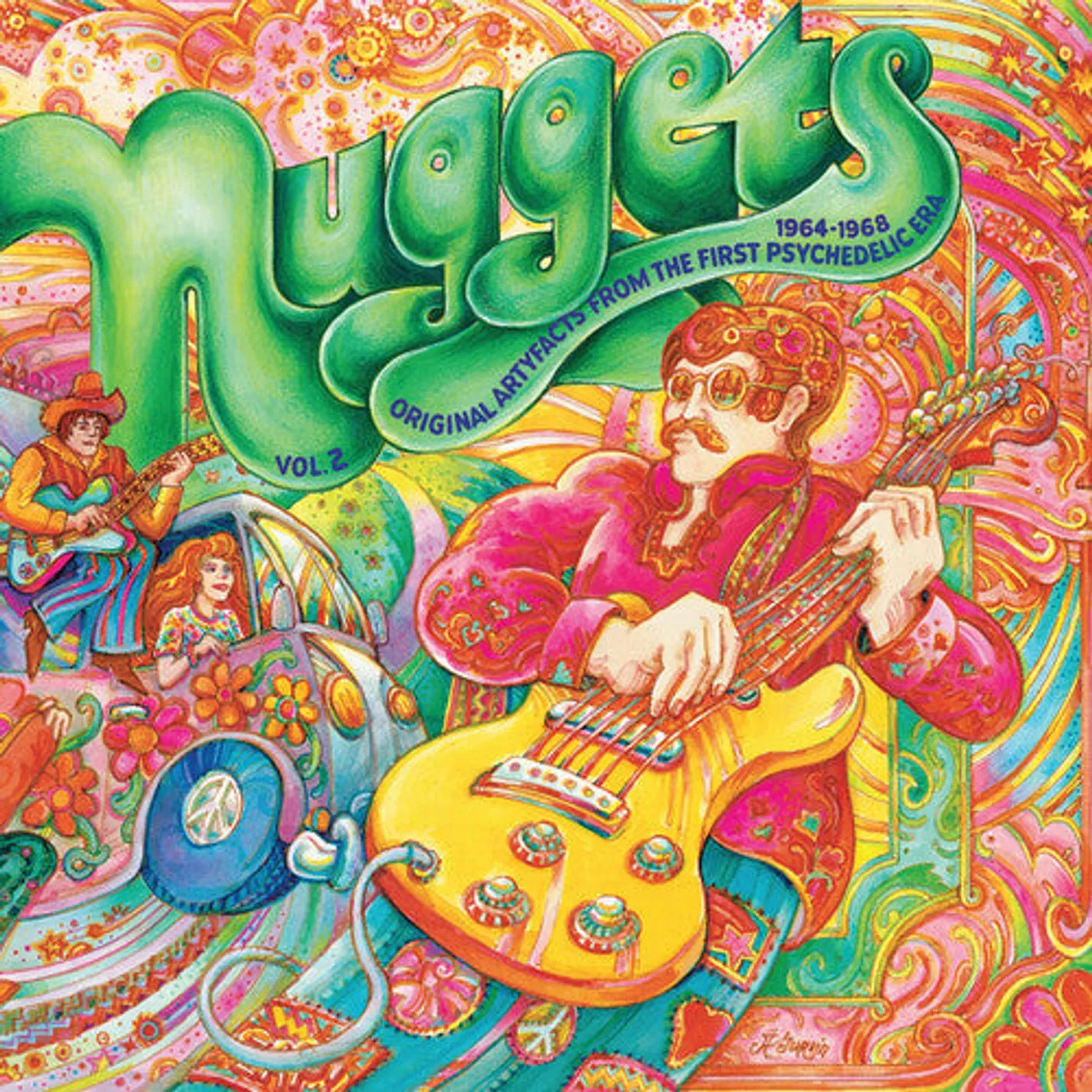 Nuggets LP Vinyl - Nuggets: Original Artyfacts From The First Vol 2