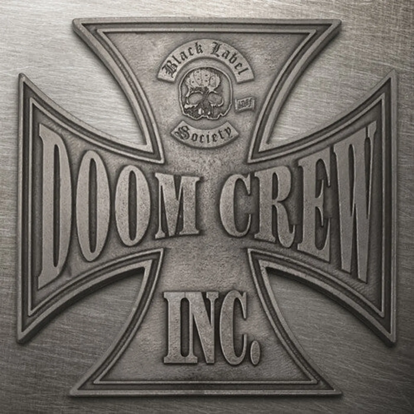 Black Label Society LP Vinyl - Doom Crew Inc. - Clear Black Ice W/Grey (Blk)
