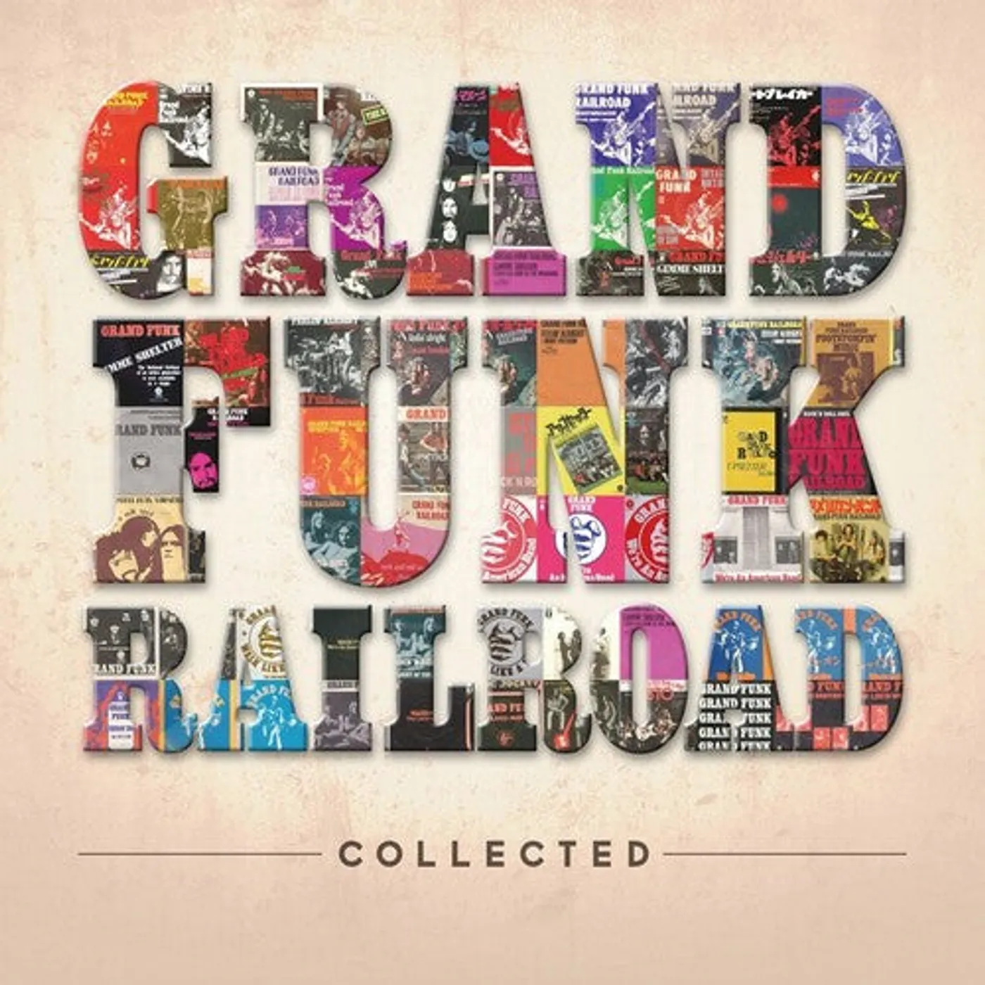 Grand Funk Railroad LP Vinyl - Collected (Blk) (Gate Fold) (Ogv) (Hol)