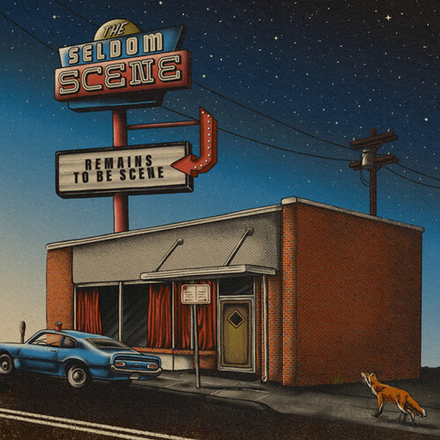 The Seldom Scene LP Vinyl - Remains To Be Scene