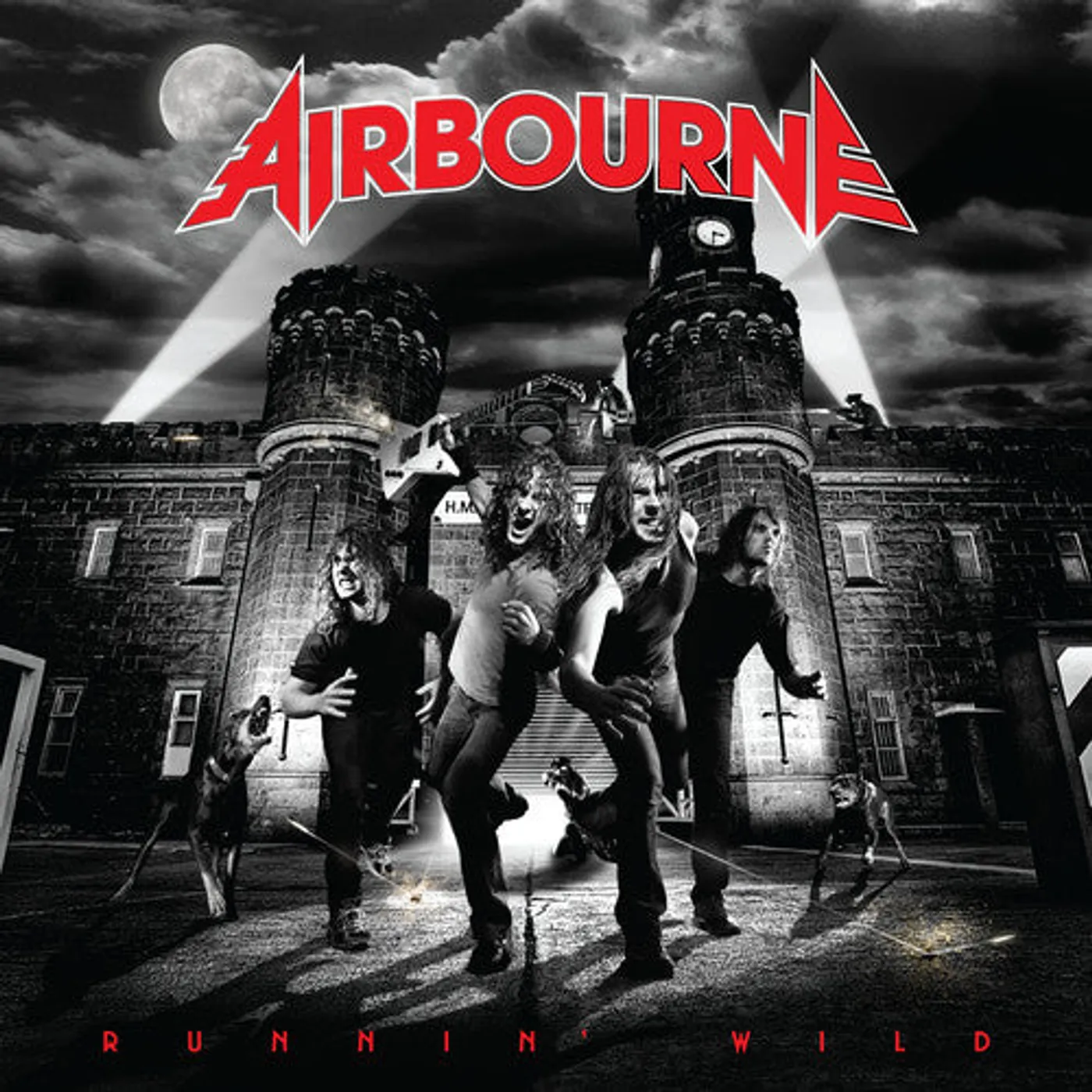 Airbourne LP Vinyl - Runnin' Wild (Spec)