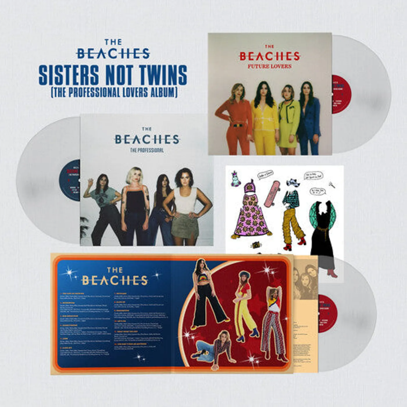 Beaches LP Vinyl - Sisters Not Twins (Can)