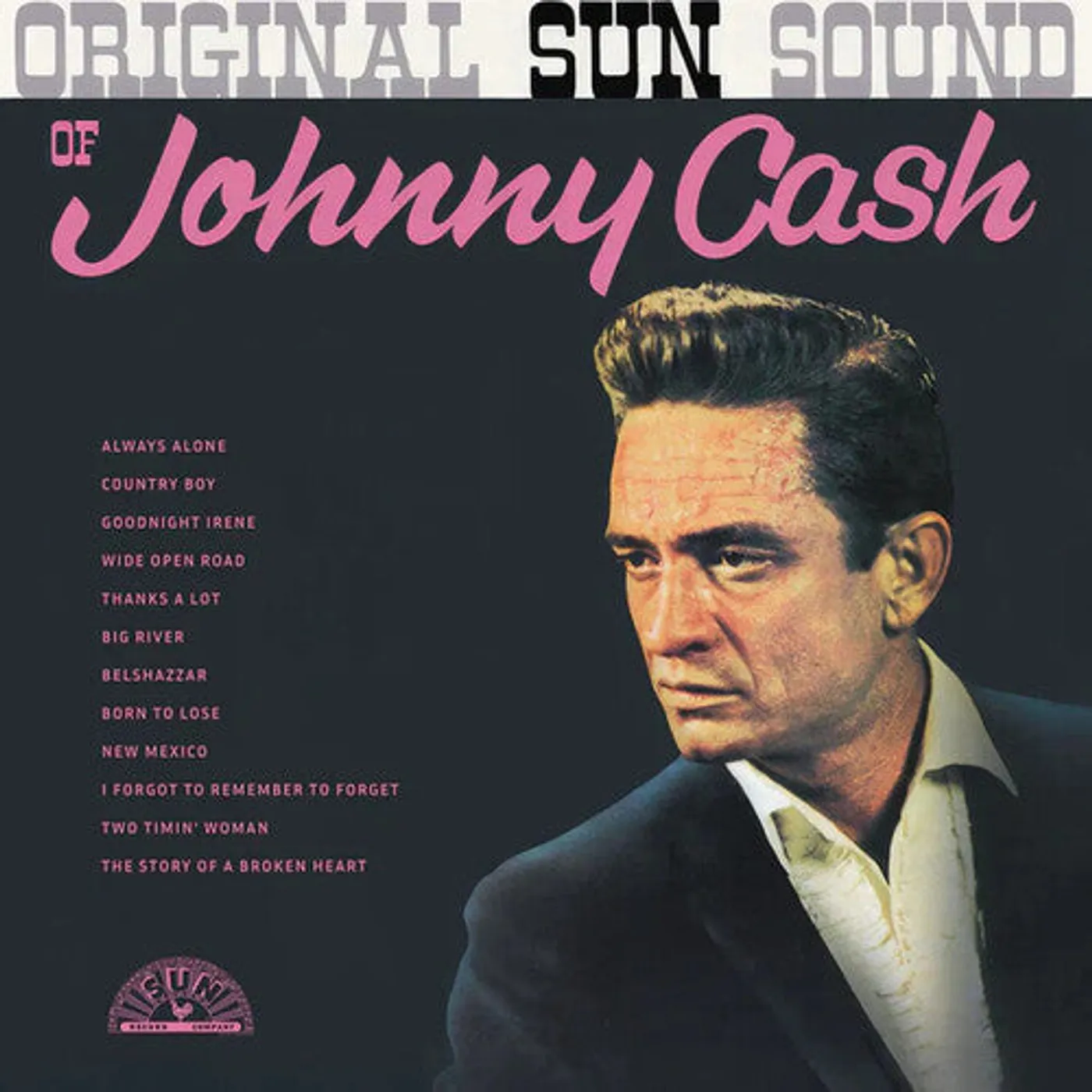 Johnny Cash LP Vinyl - Original Sun Sound Of Johnny Cash (Cvnl) (Viol)