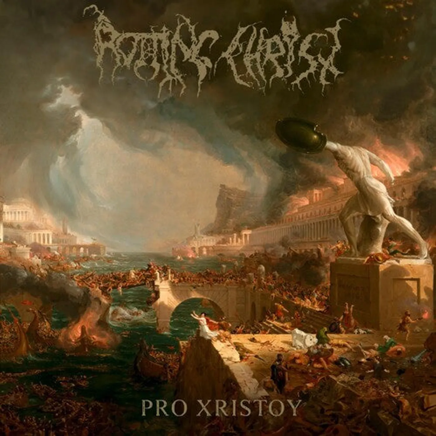Rotting Christ LP Vinyl - Pro Xristoy (Gate Fold) (Ltd)