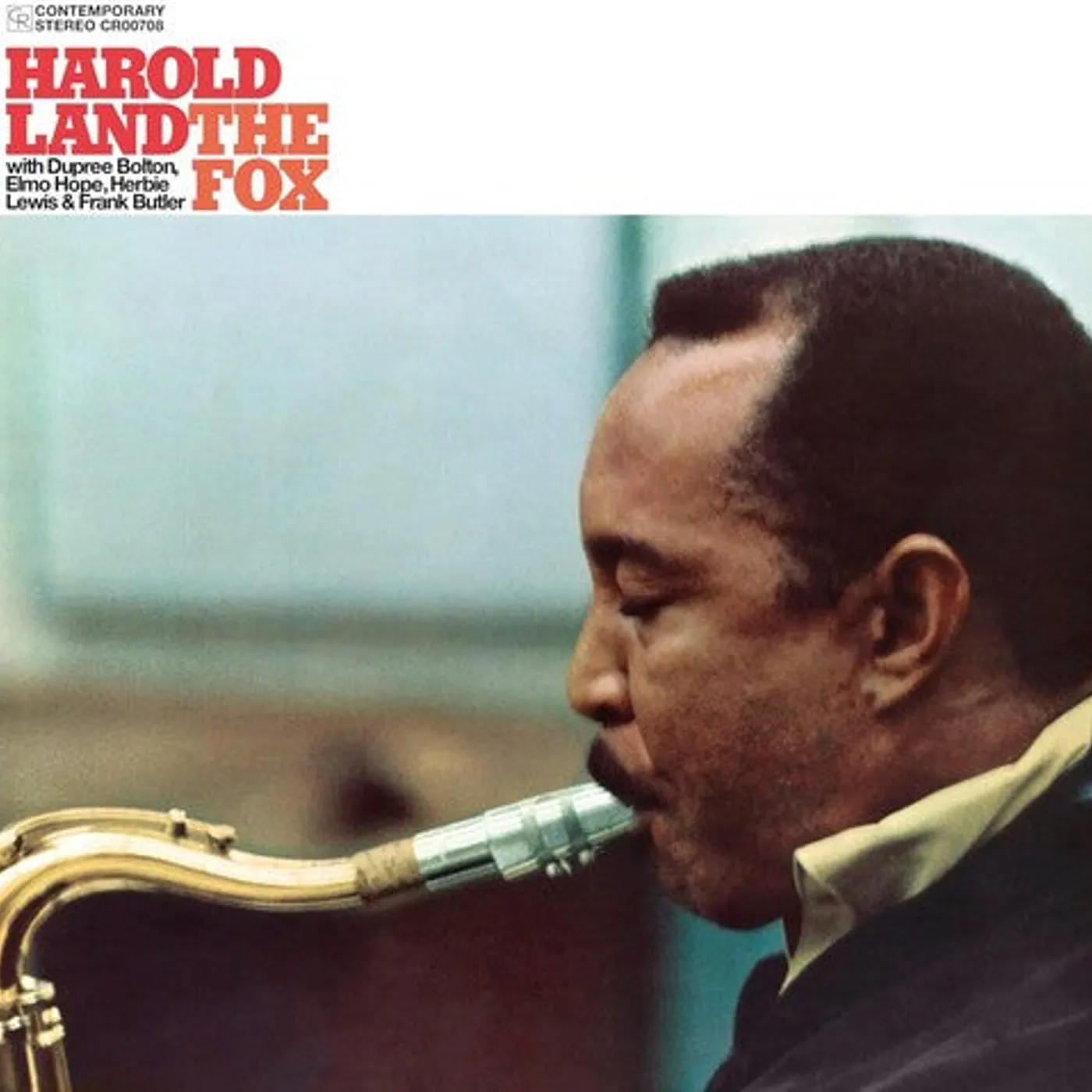 Harold Land LP Vinyl - Fox (Contemporary Records Acoustic Sounds Series)