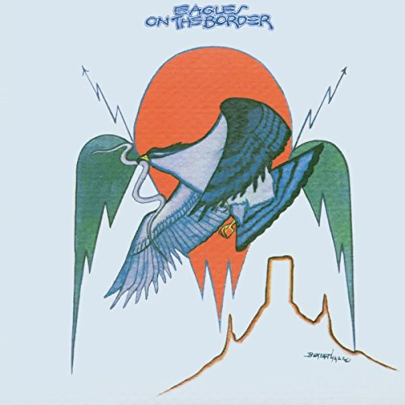 Eagles LP Vinyl - On The Border (Ogv)