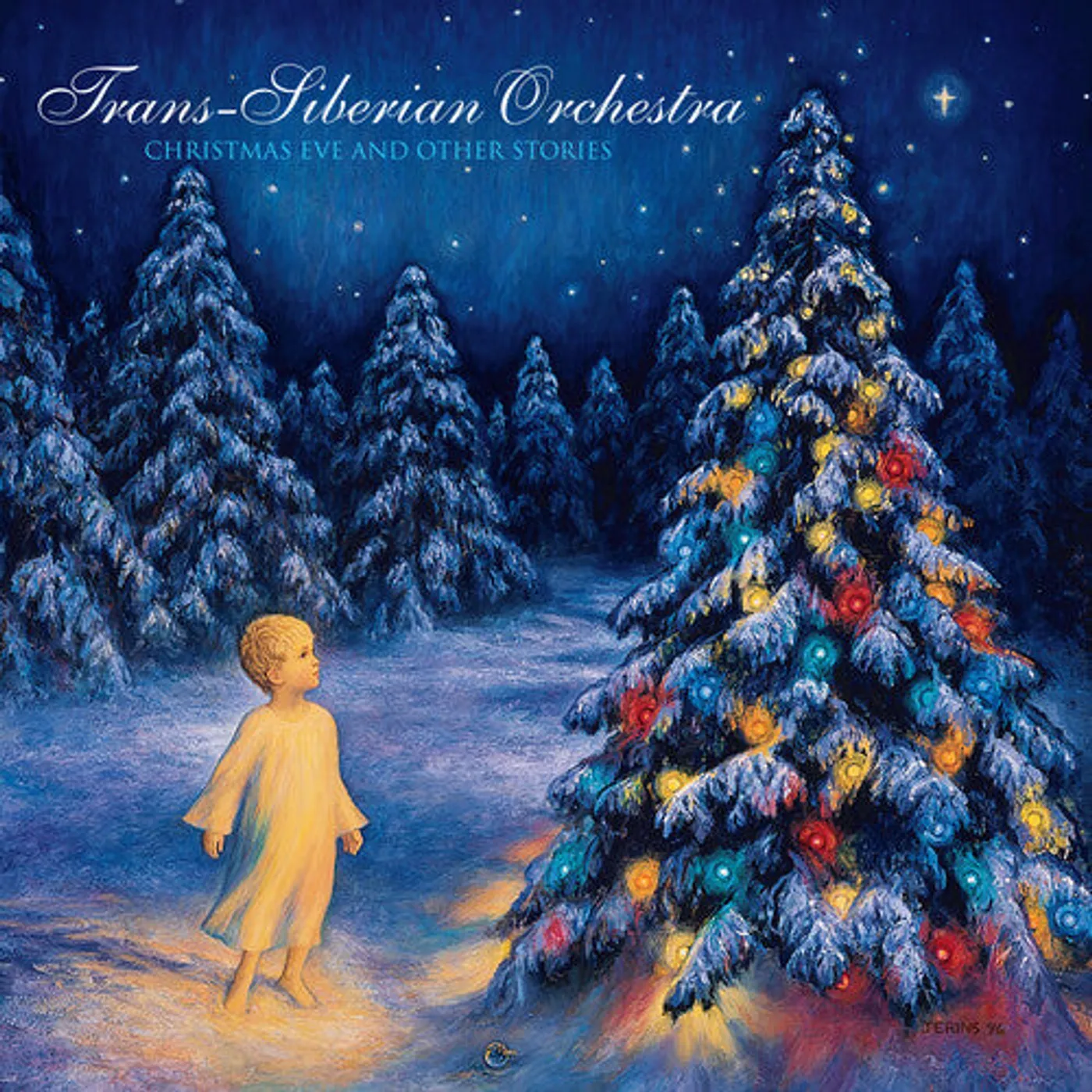 Trans-Siberian Orchestra LP Vinyl - Christmas Eve And Other Stories (Clear) (Atl75)