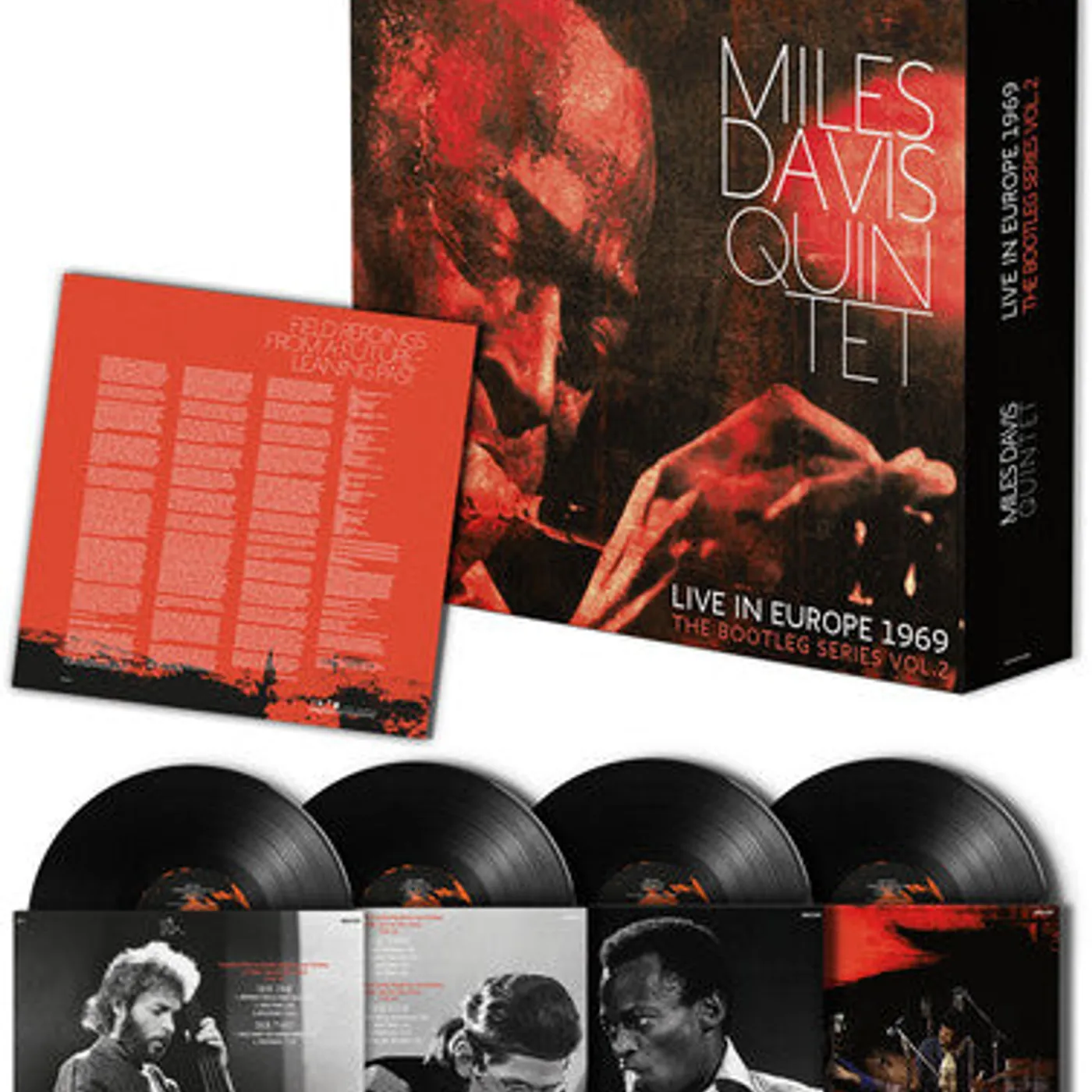 Miles Davis LP Vinyl - Live In Europe 1969 (Bootleg Series 2) (Blk) (Box)