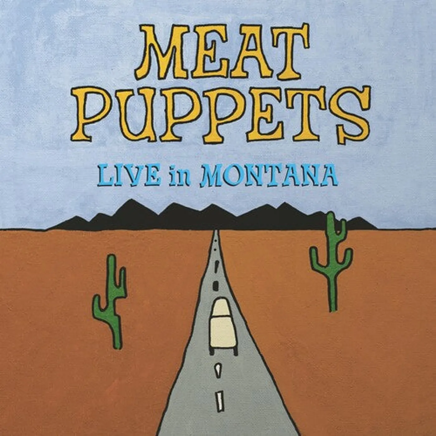 Meat Puppets LP Vinyl - Live In Montana