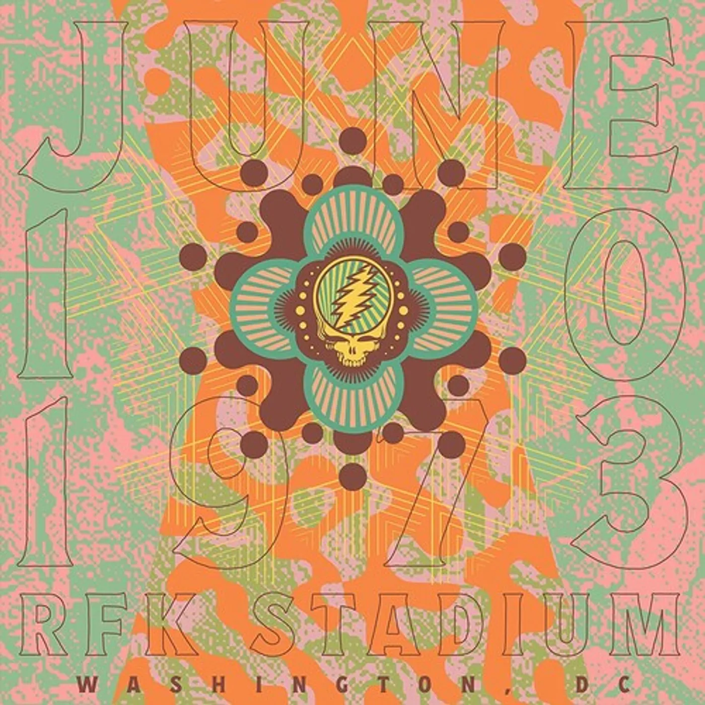 Grateful Dead LP Vinyl - Rfk Stadium, Washington, Dc 6/10/73 (Live)