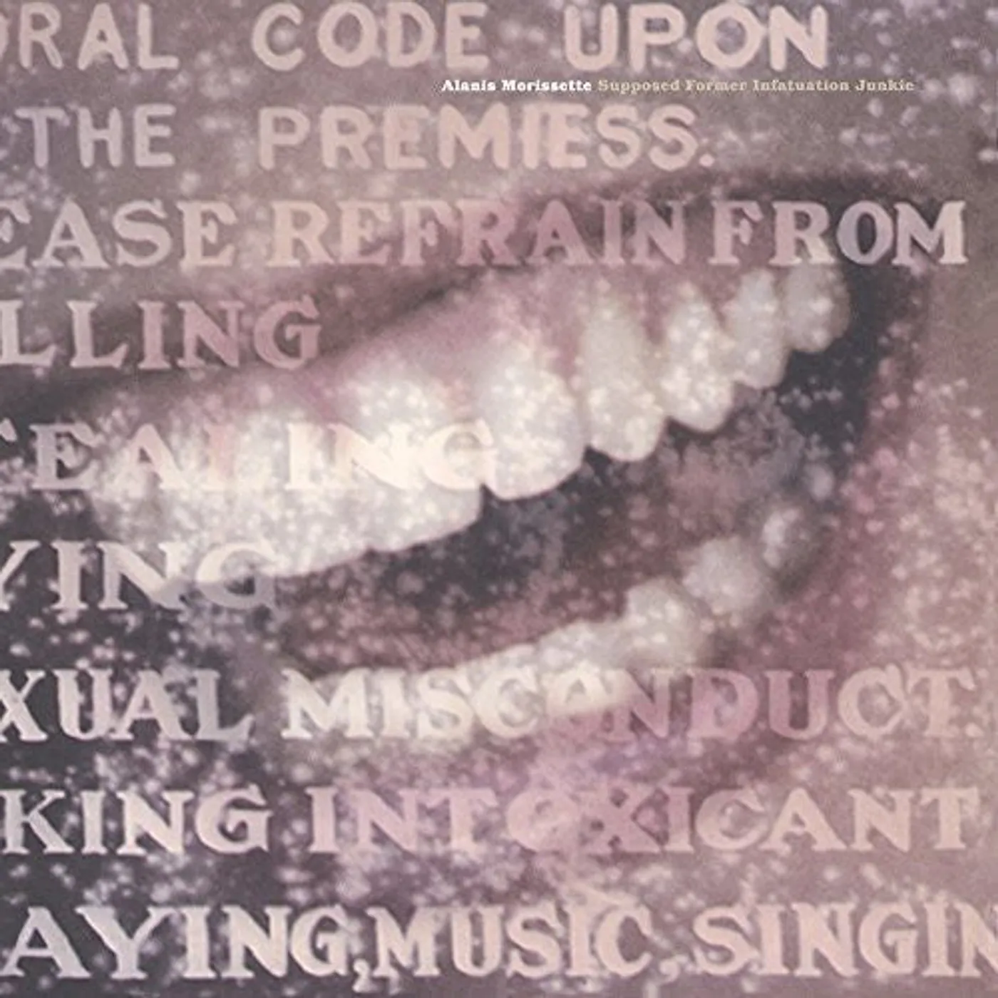 Alanis Morissette LP Vinyl - Supposed Former Infatuation Junkie (Hol)