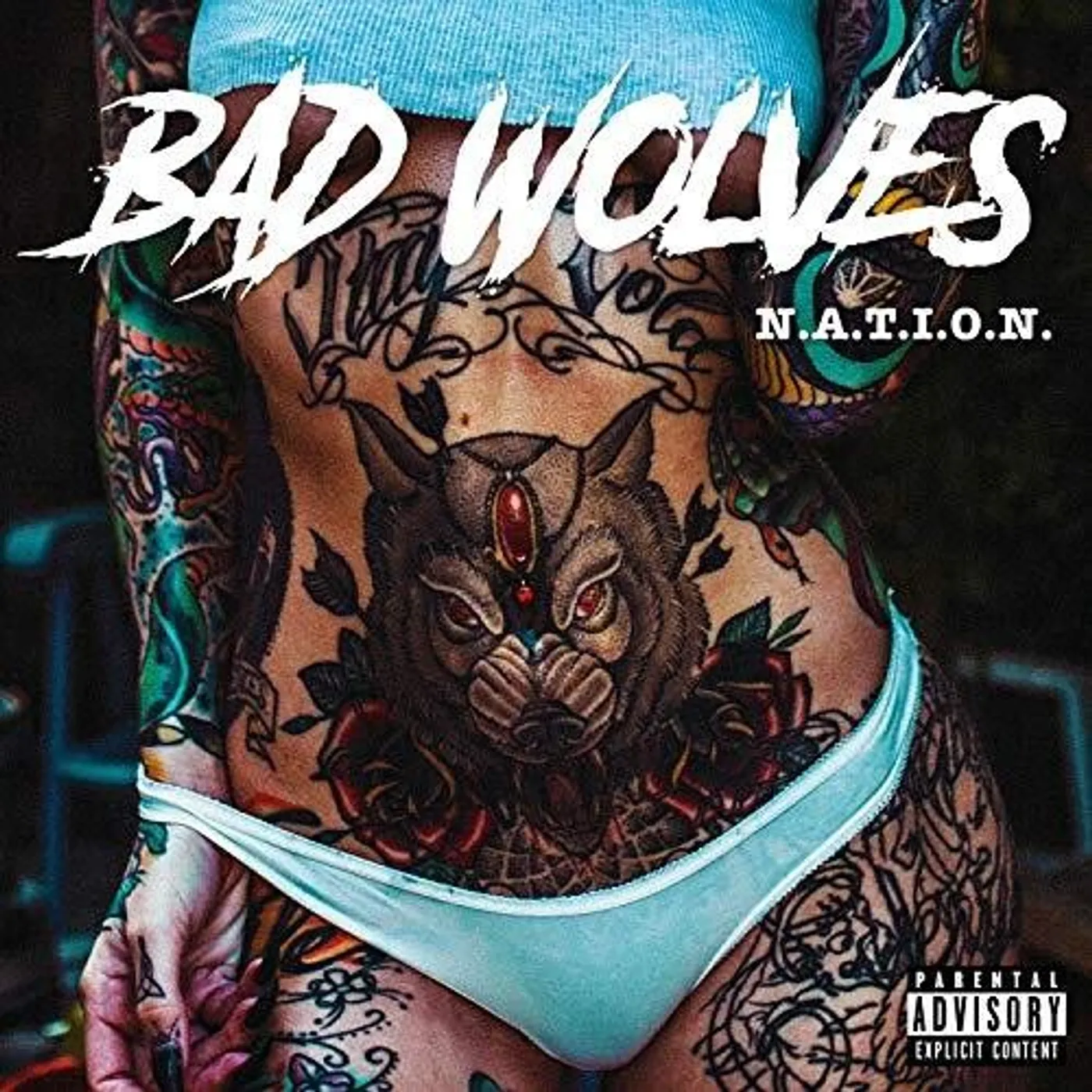 Bad Wolves LP Vinyl - N.A.T.I.O.N.
