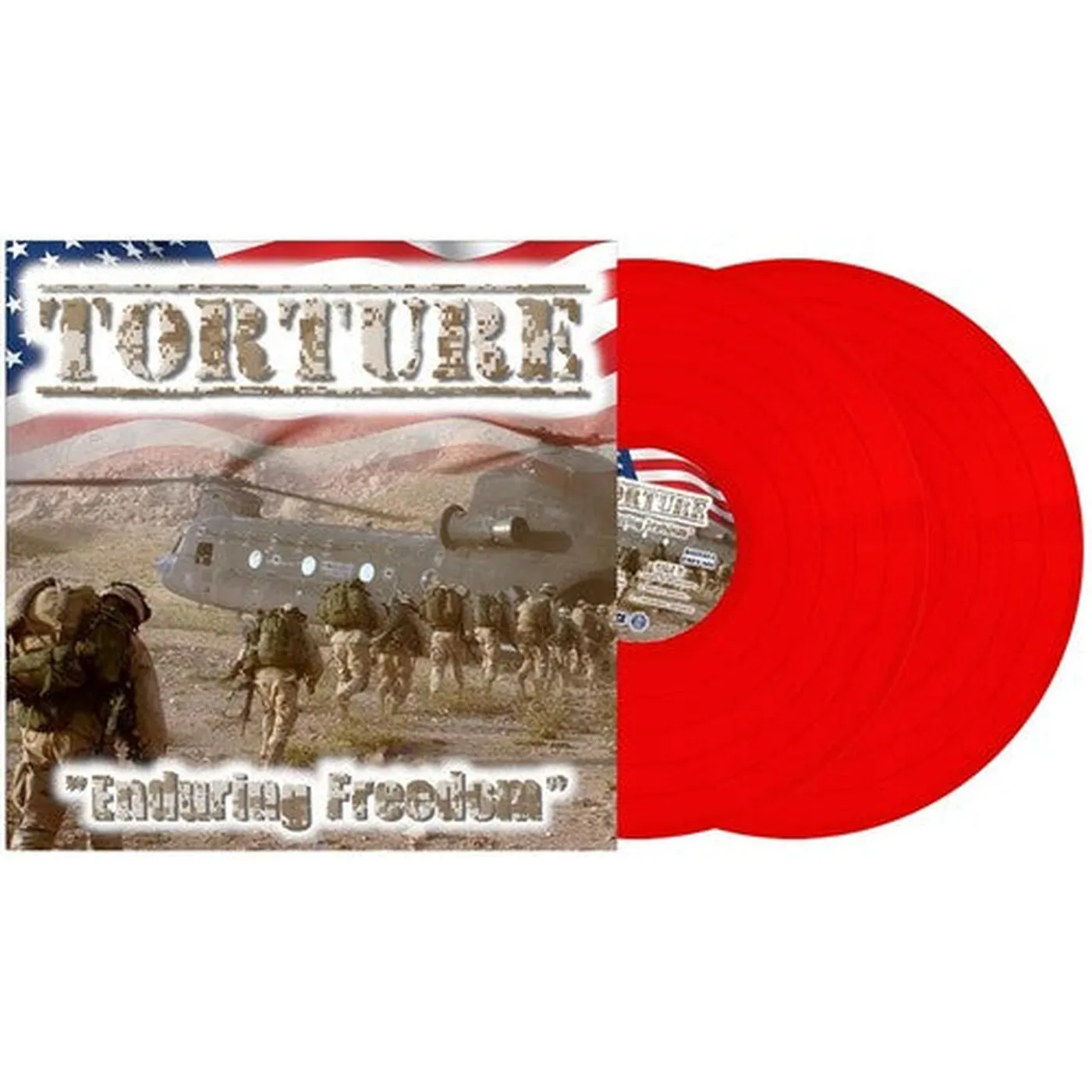 Torture LP Vinyl - Enduring Freedom - Red (Colv) (Red)