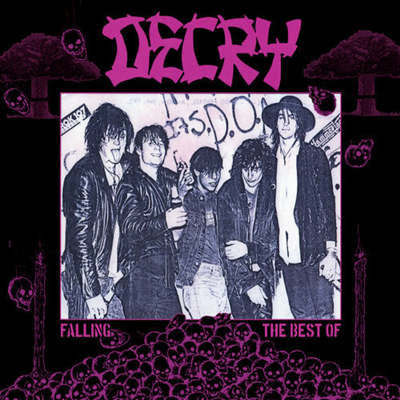 Decry LP Vinyl - Falling - The Best Of Decry (Ltd) (Purp)