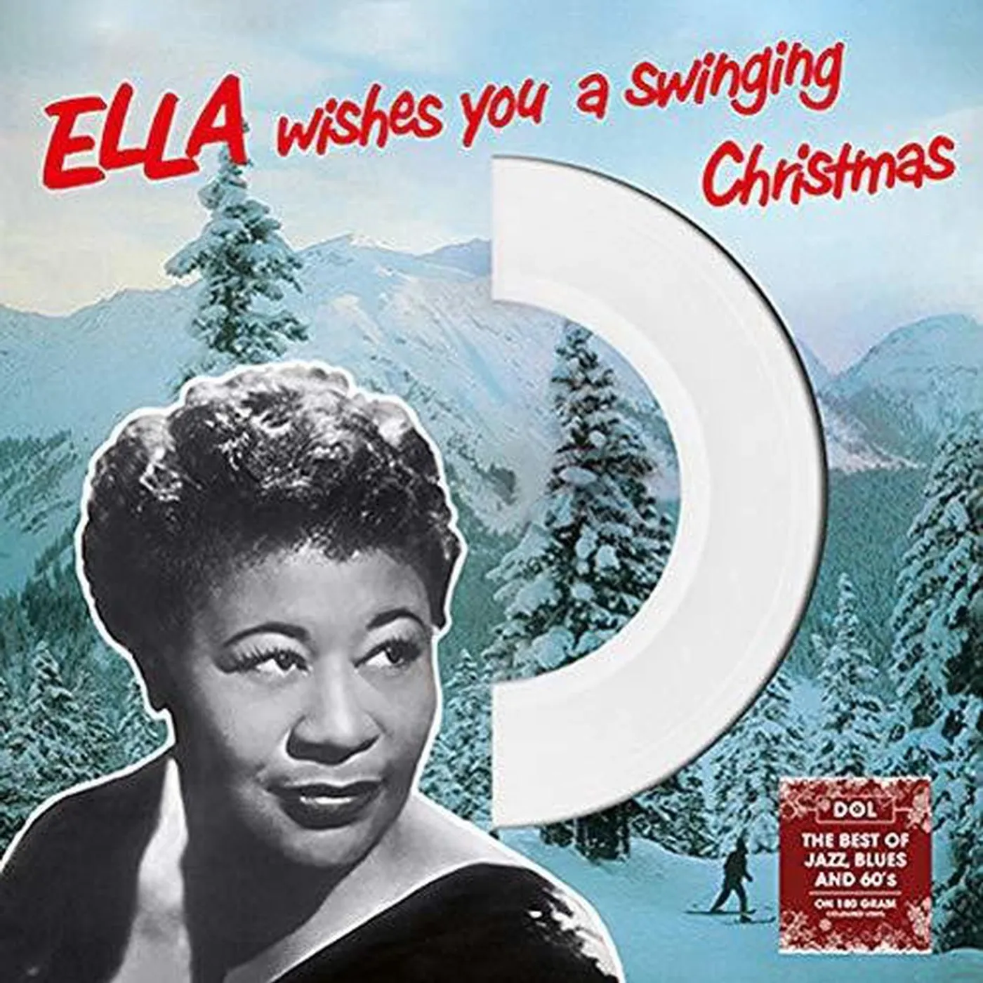 Ella Fitzgerald LP Vinyl - Ella Wishes You A Swinging Christmas (Colv) (Uk)