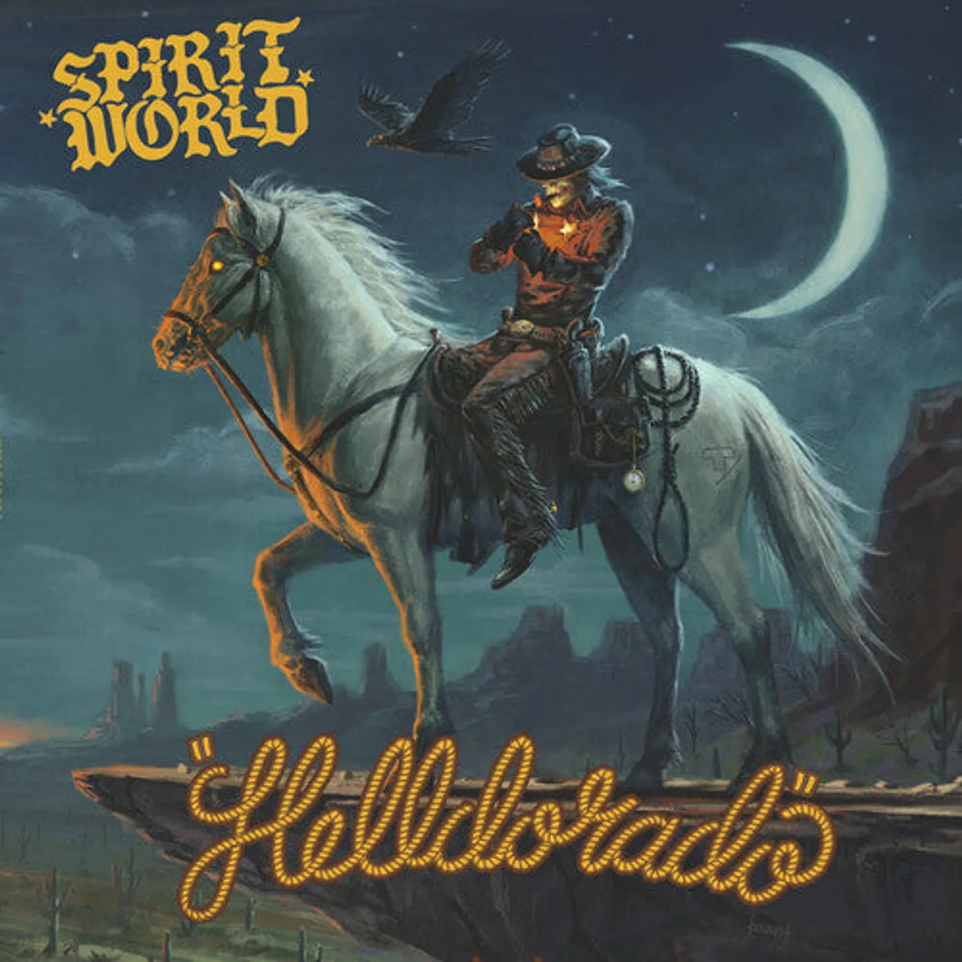 Spiritworld LP Vinyl - Helldorado (Blue) (Colv) (Ltd) (Wb) (Smok)