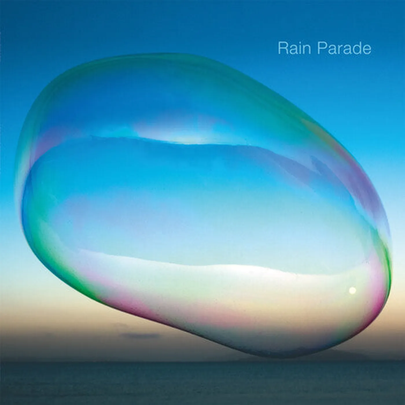 The Rain Parade LP Vinyl - Last Rays Of A Dying Sun - Transparent Blue (Blue)