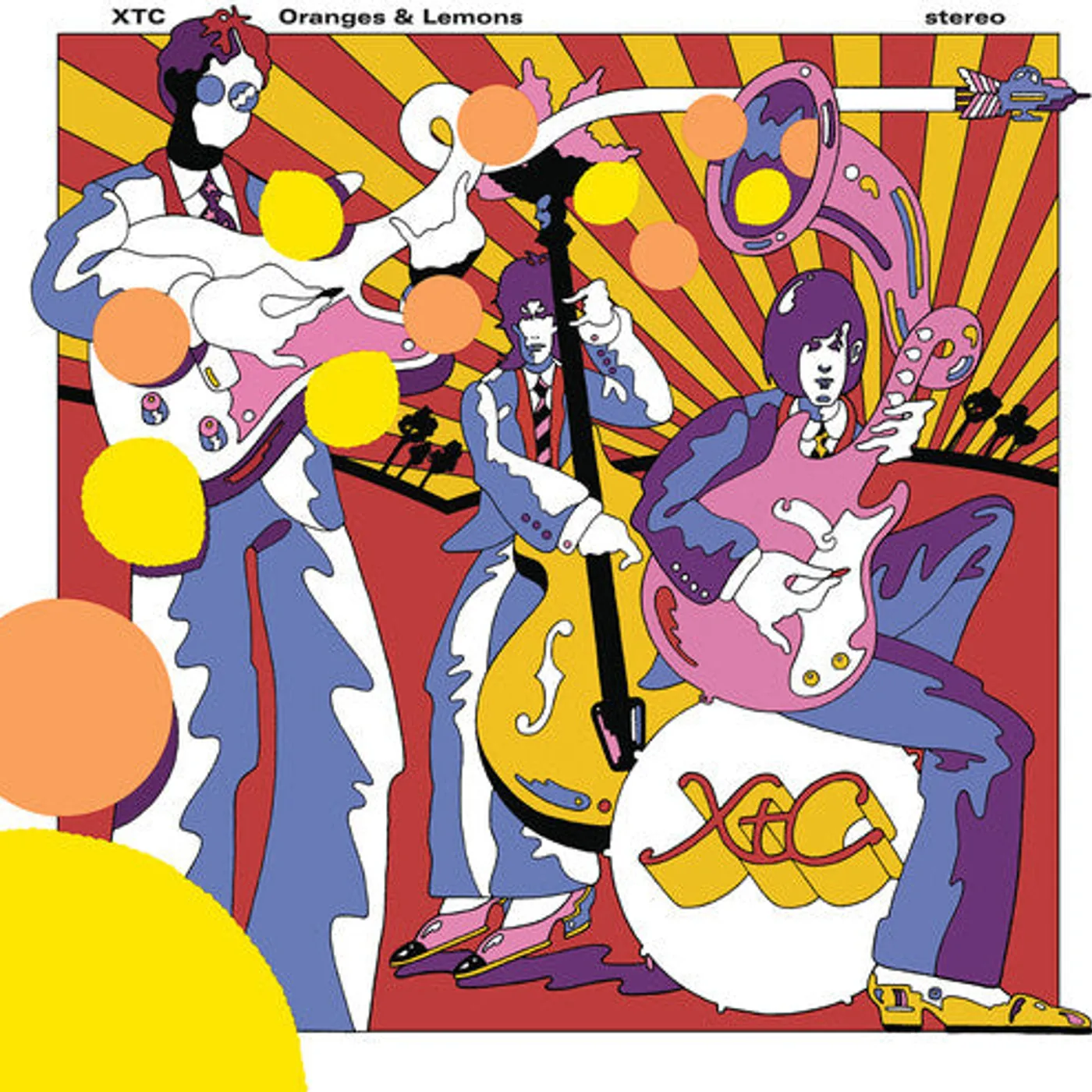 Xtc LP Vinyl - Oranges & Lemons (Tgv) (Uk)