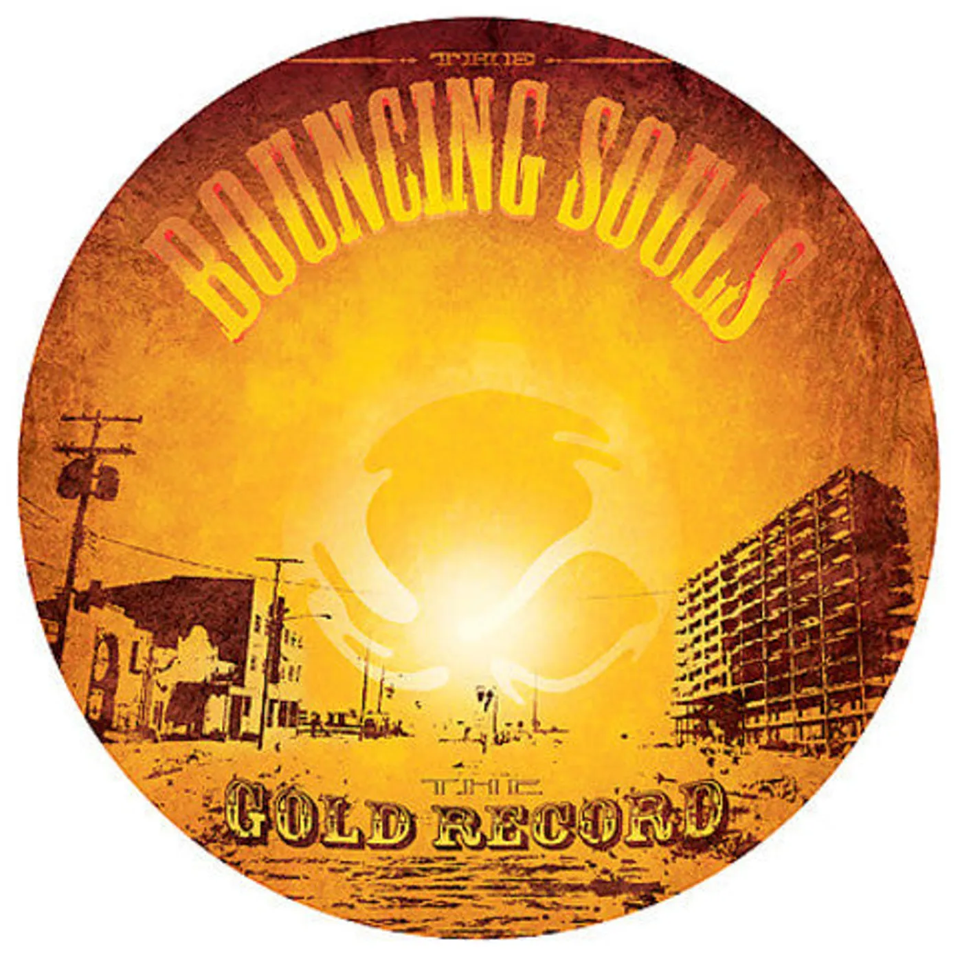The Bouncing Souls LP Vinyl - Gold Record (Blue)