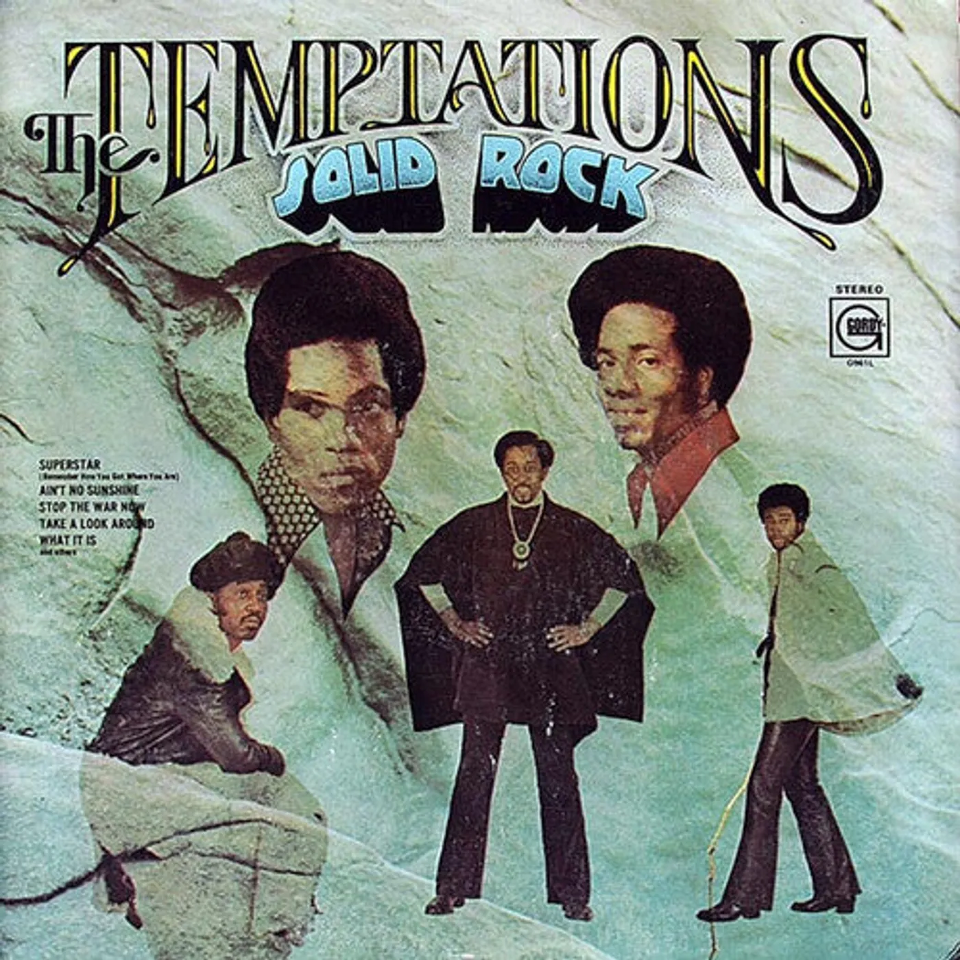 The Temptations LP Vinyl - Solid Rock (Ltd)