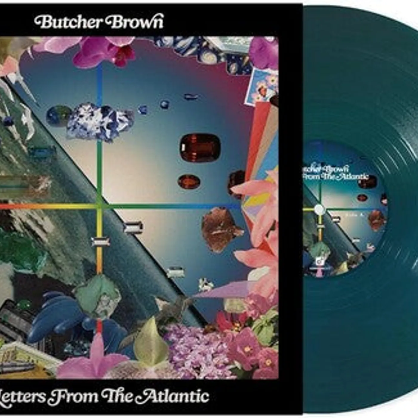 Butcher Brown LP Vinyl - Letters From The Atlantic (Blue) (Cvnl)