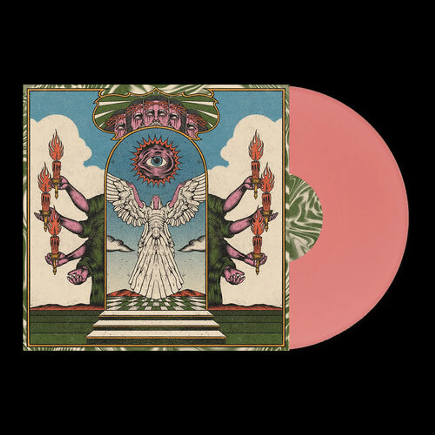 Trash Boat LP Vinyl - Heaven Can Wait - Pink (Colv) (Pnk)