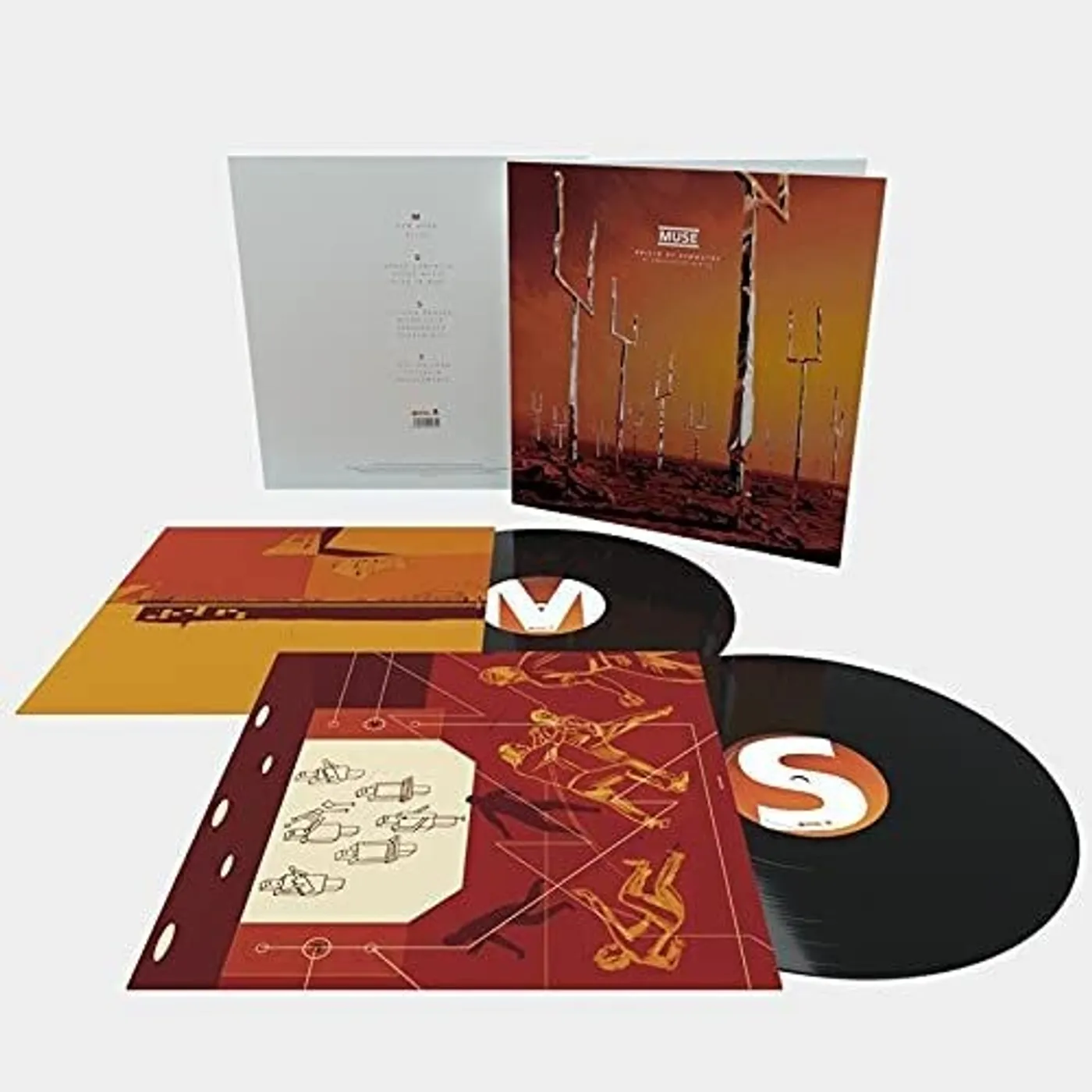 Muse LP Vinyl - Origin Of Symmetry Xx Anniversary Remixx