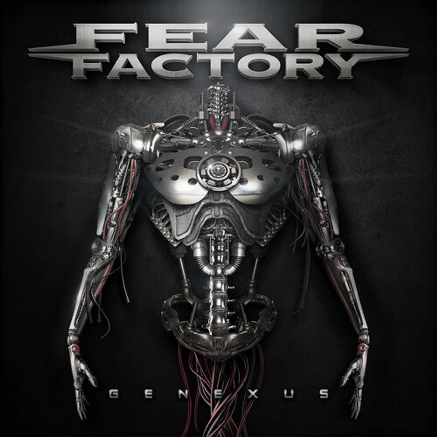 Fear Factory LP Vinyl - Genexus - Crystal Clear Black White Splatter (Blk)