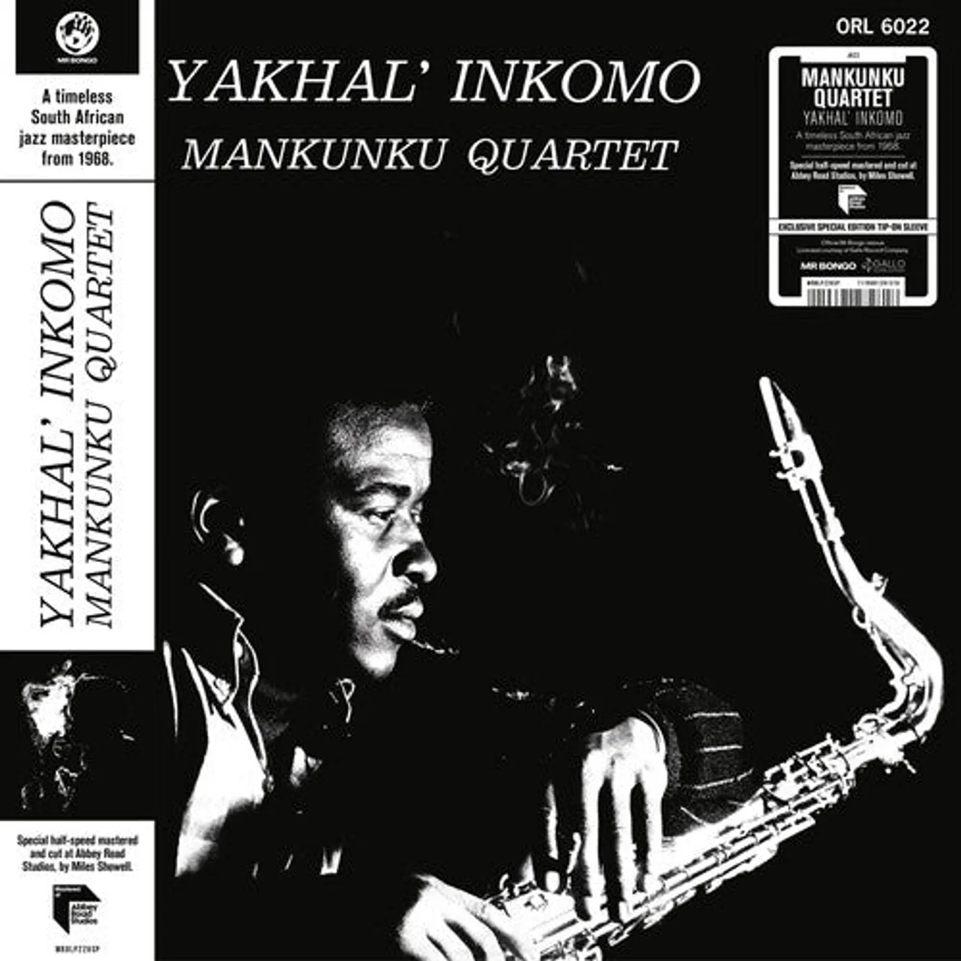 Mankunku Quartet LP Vinyl - Yakhal Inkomo (Dlx)