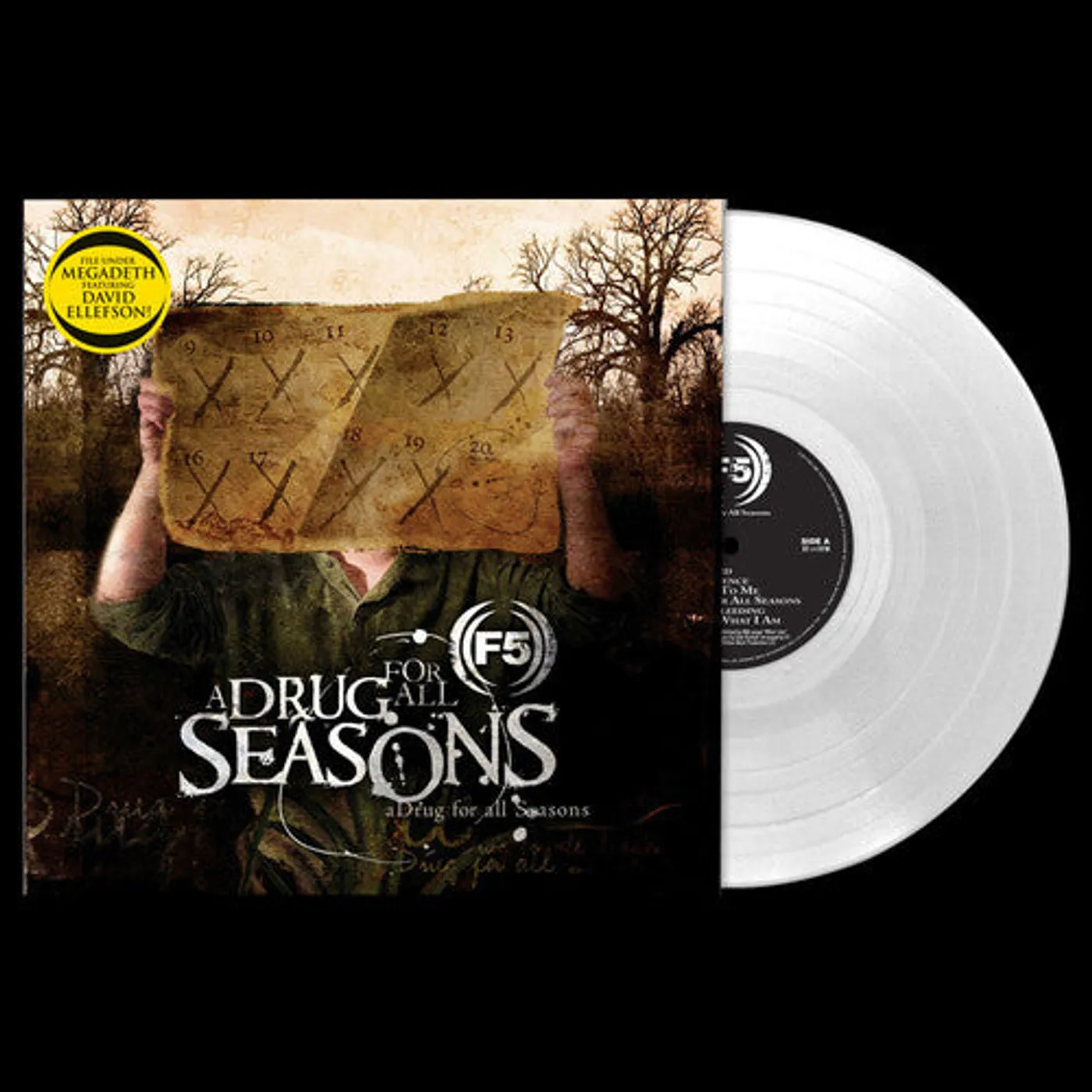 F5 LP Vinyl - Drug For All Seasons - White (Colv) (Wht)
