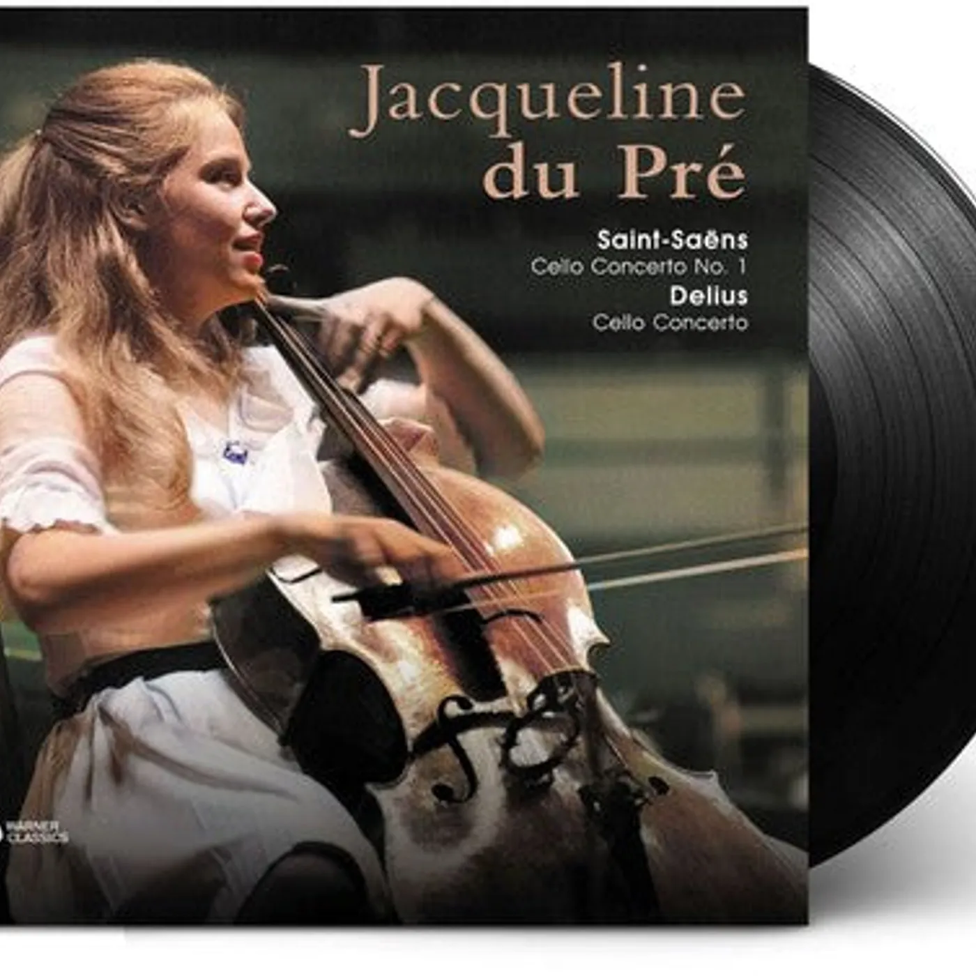Jacqueline du Pré LP Vinyl - Saint-Saens: Cello Concerto No. 1 / Delius: Cello