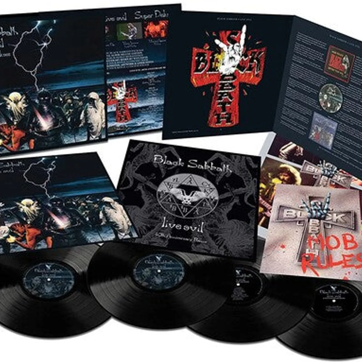Black Sabbath LP Vinyl - Live Evil (40Th Anniversary) (Box)