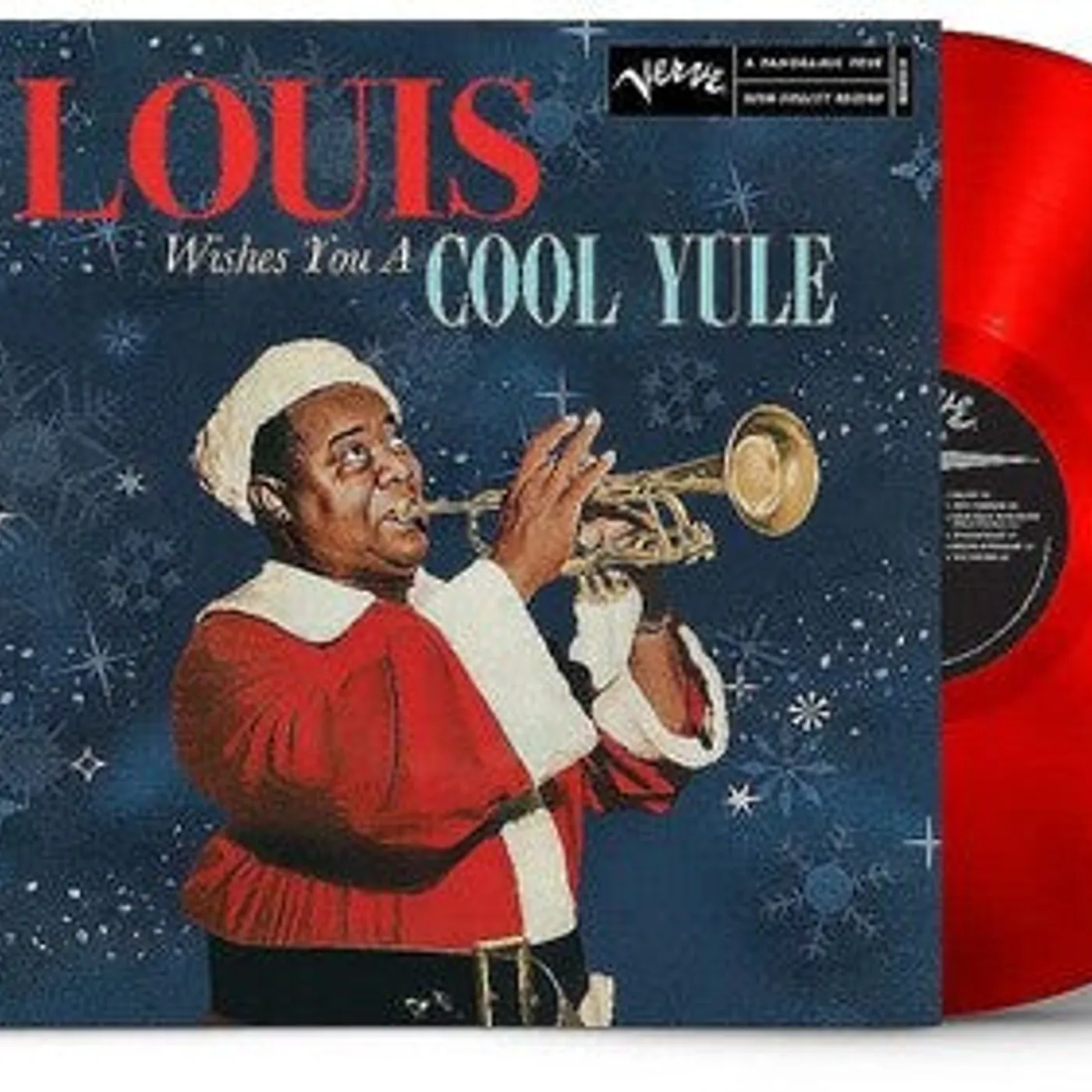 Louis Armstrong LP Vinyl - Louis Wishes You A Cool Yule (Uk)