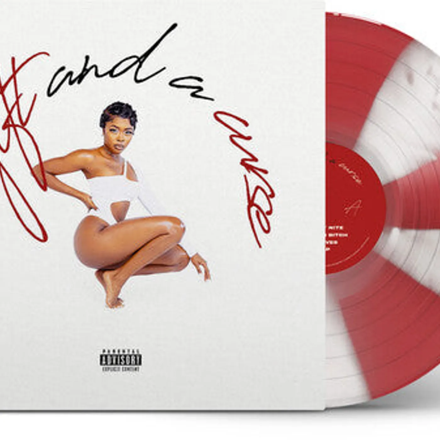 Tink LP Vinyl - Gift & A Curse (Red & White Candy Cane Cornetto)