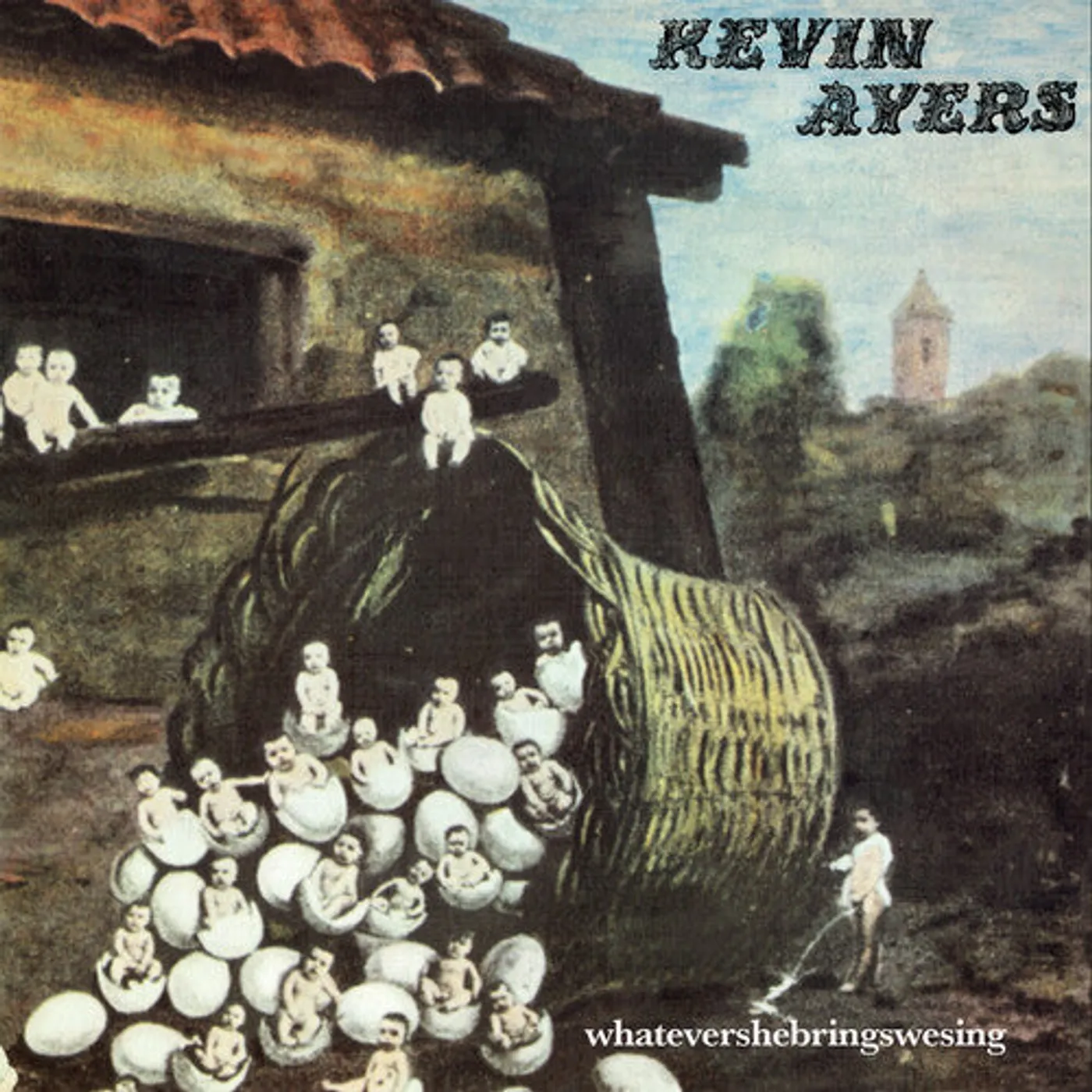 Kevin Ayers LP Vinyl - Whatevershebringswesing - Remastered Edition (Uk)